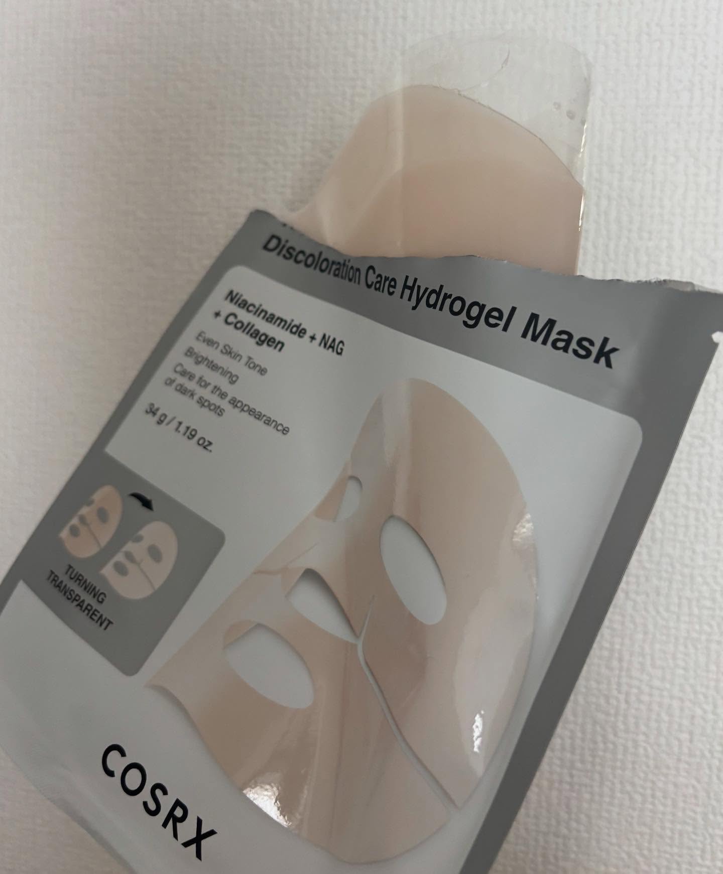 RXザ・アルファ アルブチン ハイドロゲルパック/COSRX/シートマスク・パックを使ったクチコミ（2枚目）