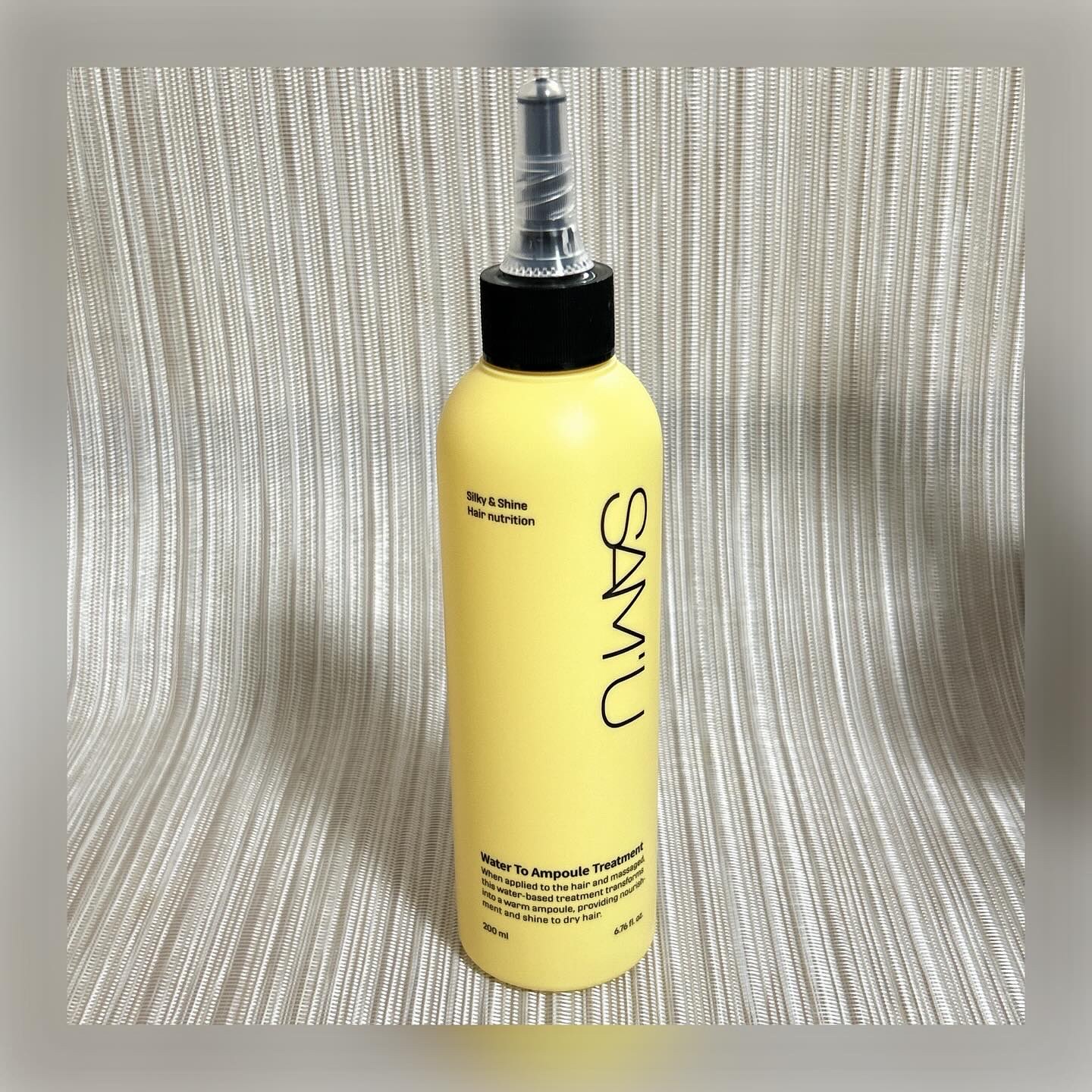 ウォータートゥーアンプルトリートメント/SAM'U/アウトバストリートメントを使ったクチコミ（3枚目）