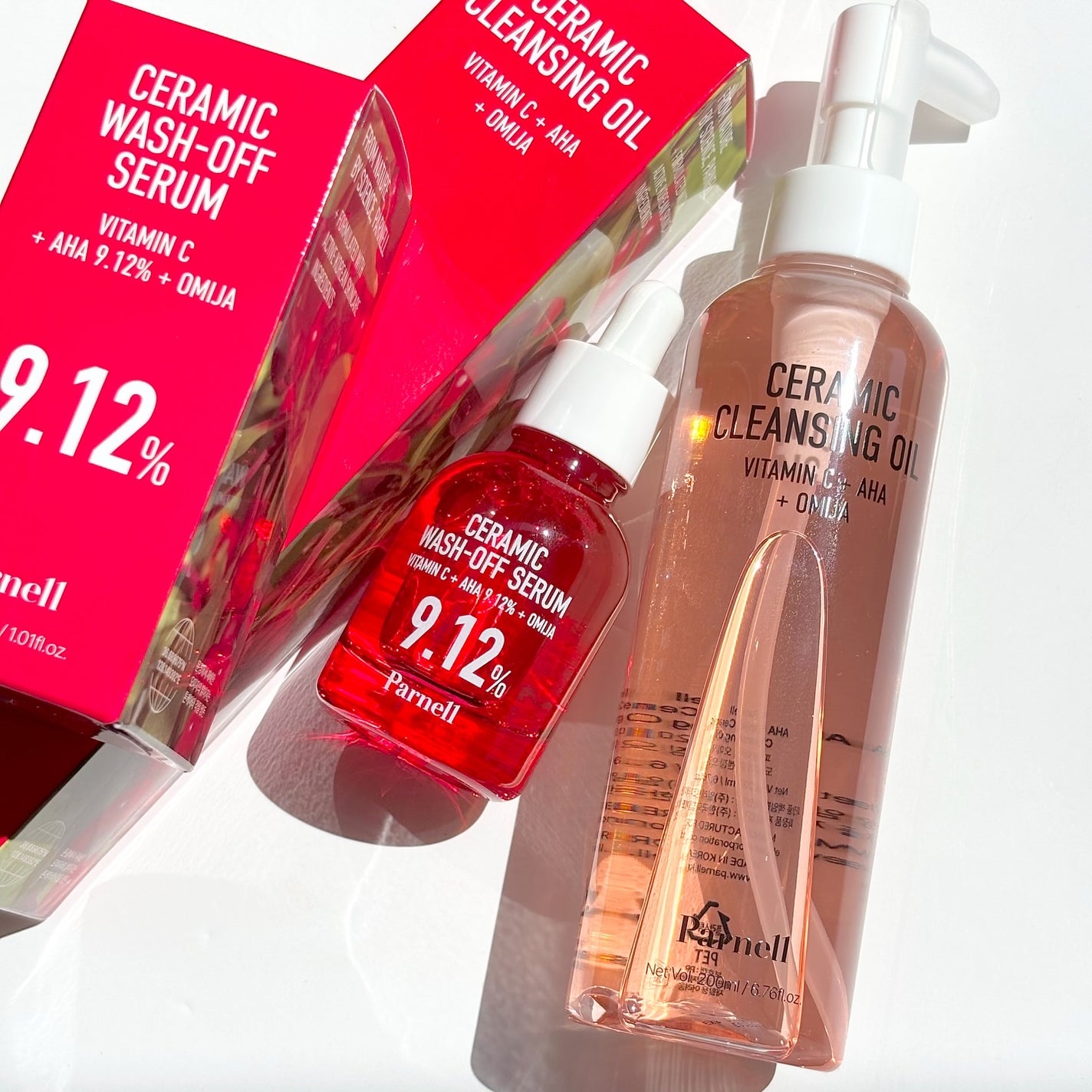 AHA 9.12 オミジャ 陶器肌 ウォッシュオフ セラム/parnell/美容液を使ったクチコミ(4枚目)