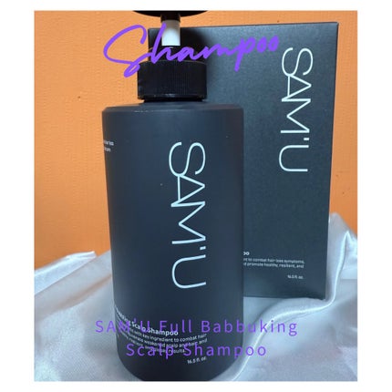 フルバブリングスカルプシャンプー/SAM'U/頭皮ケアを使ったクチコミ(1枚目)