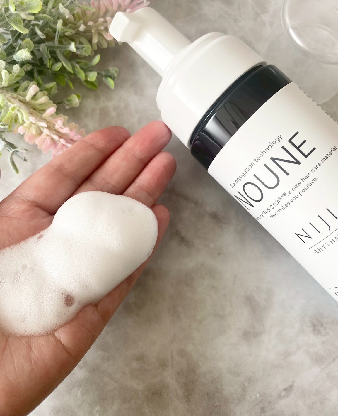 NOUNE＜ノウネ＞ストレートスタイリングフォーム/NIJI RHYTHMIC/その他スタイリングを使ったクチコミ（3枚目）