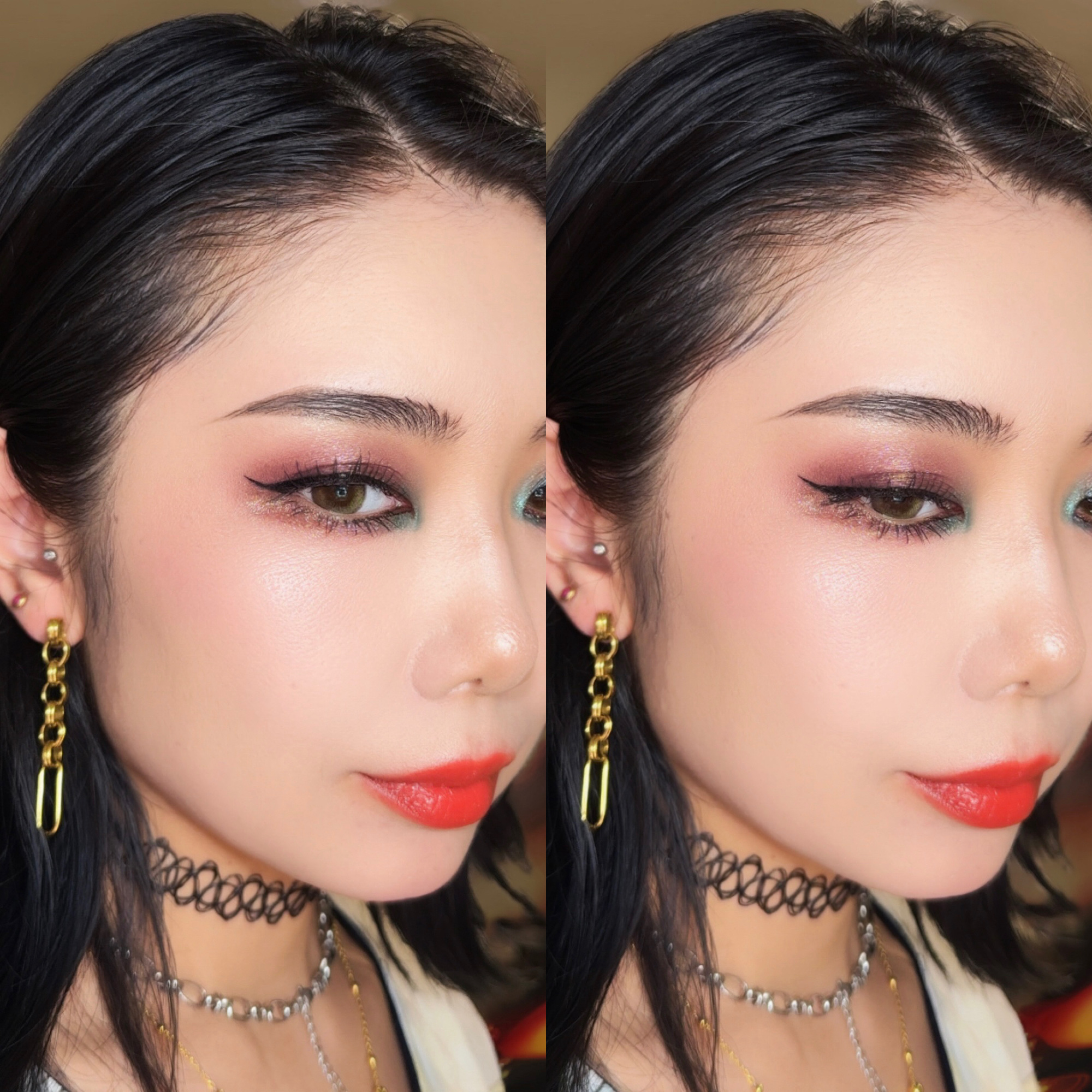 シェルズジュエルコレクション サテンチーク/FlowerKnows/パウダーチークを使ったクチコミ（2枚目）