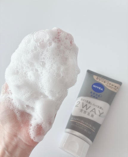 ニベア2WAY美容洗顔/ニベア/洗顔フォームを使ったクチコミ(5枚目)