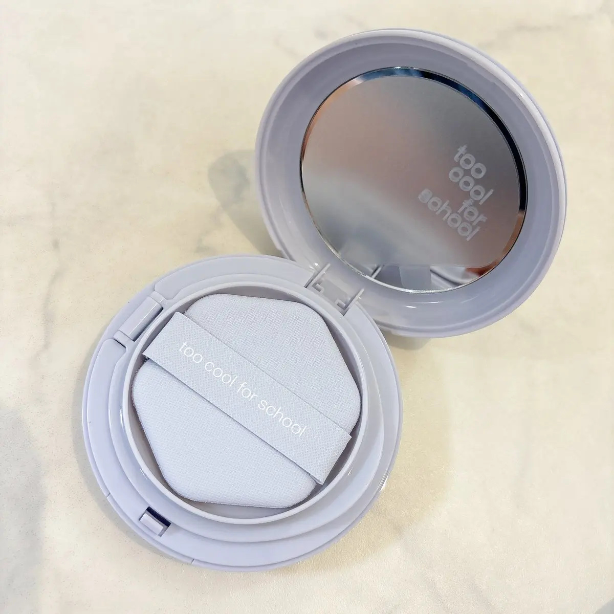 エアーフィットクッション/too cool for school/クッションファンデーションを使ったクチコミ（3枚目）