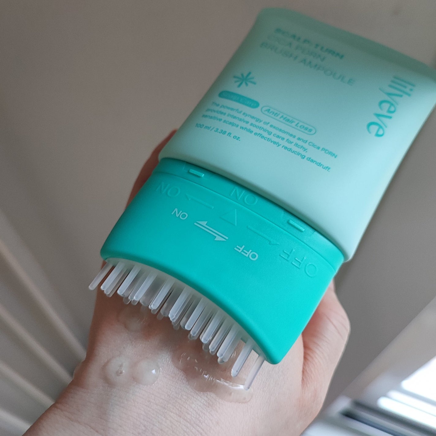 スカルプターンヘアアンプル/リリーイブ/頭皮ローションを使ったクチコミ(3枚目)