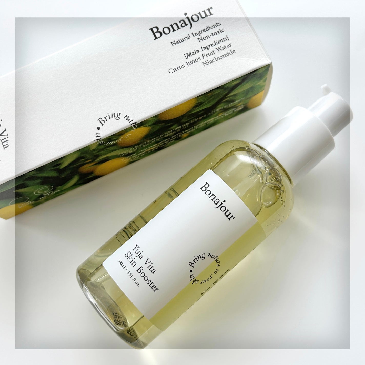 ゆずビタスキンブースター/Bonajour/ブースター・導入液を使ったクチコミ(1枚目)