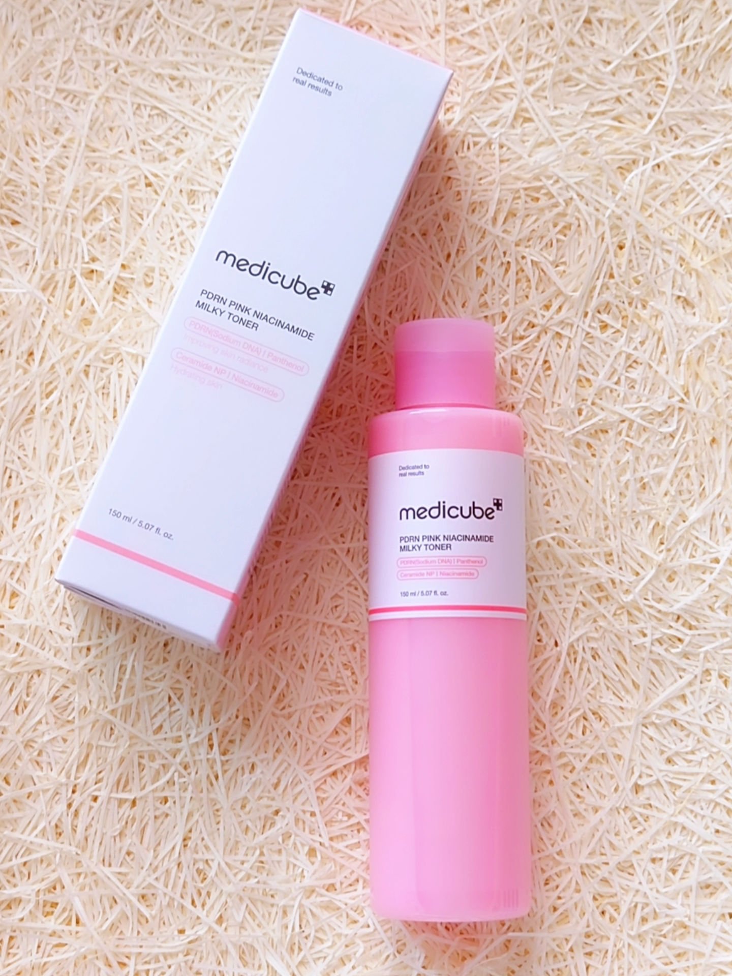 PDRNピンクナイアシンアミドミルキートナー/MEDICUBE/化粧水を使ったクチコミ（1枚目）