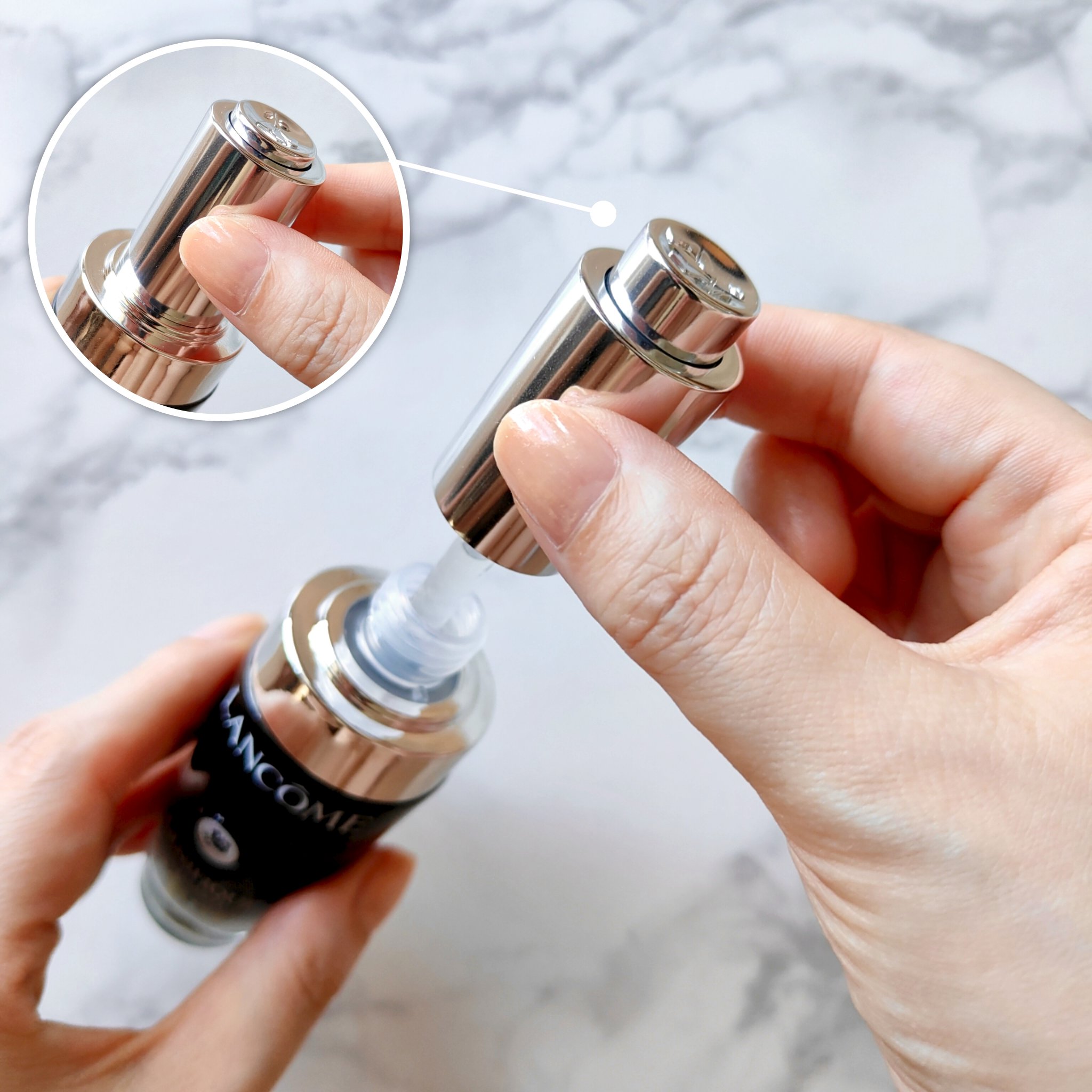 ジェニフィック アルティメ セラム/LANCOME/美容液を使ったクチコミ（2枚目）