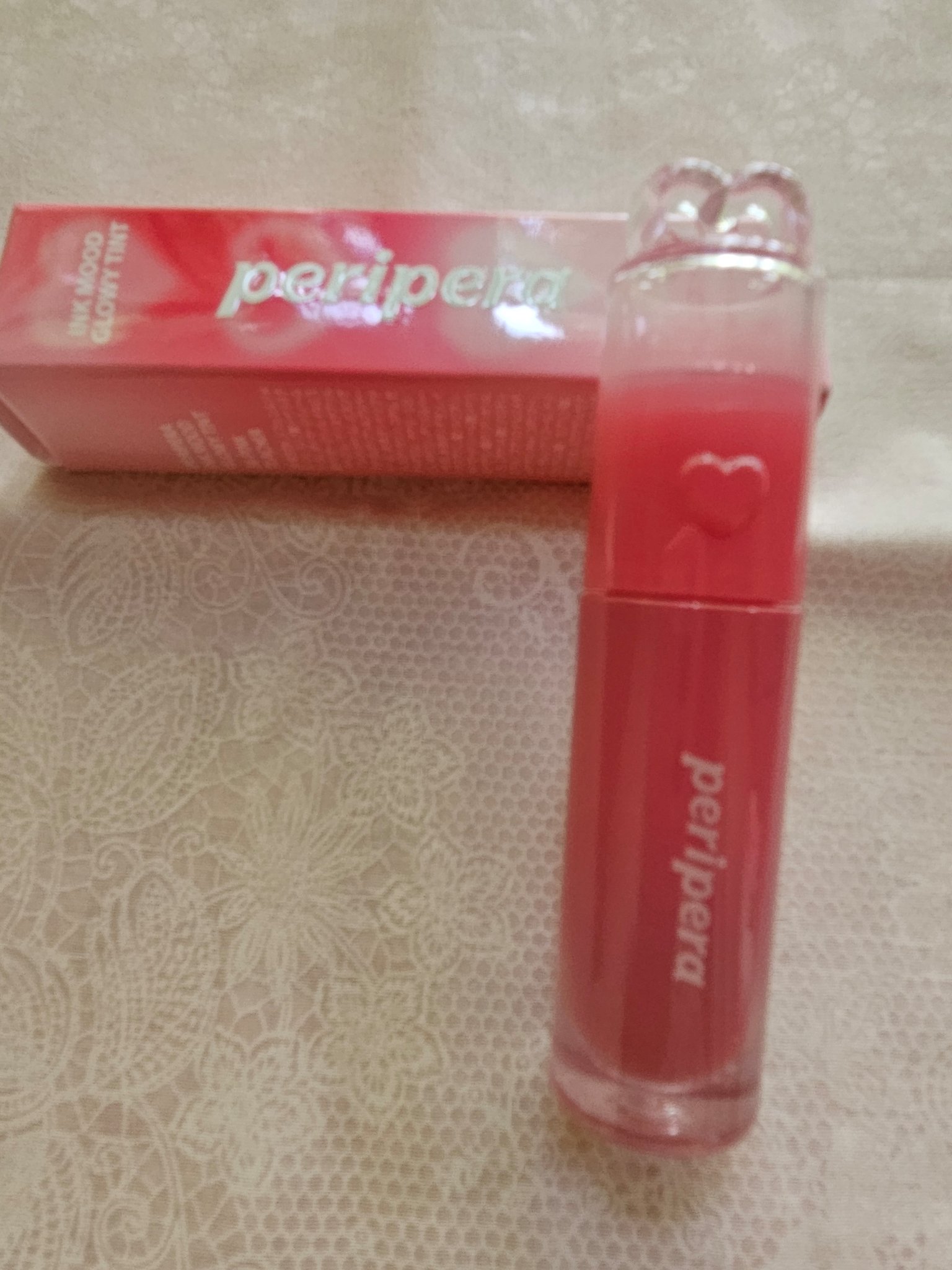 ペリペラ インク ムード グロイ ティント/PERIPERA/リップティントを使ったクチコミ（1枚目）