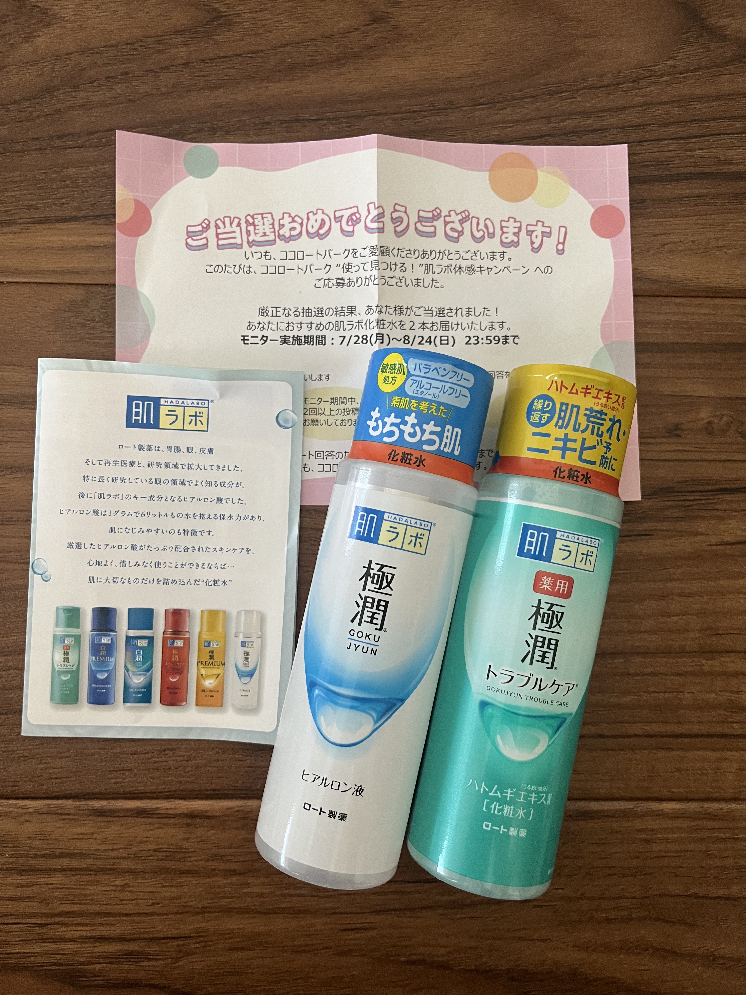 極潤ヒアルロン液（ハダラボモイスト化粧水d）/肌ラボ/化粧水を使ったクチコミ（1枚目）