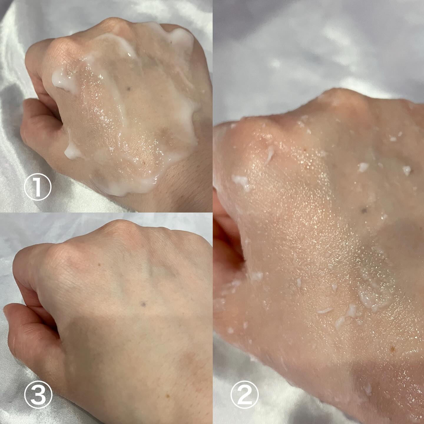 PHセンシティブクラウドピーリングジェル/SAM'U/ピーリングを使ったクチコミ（3枚目）