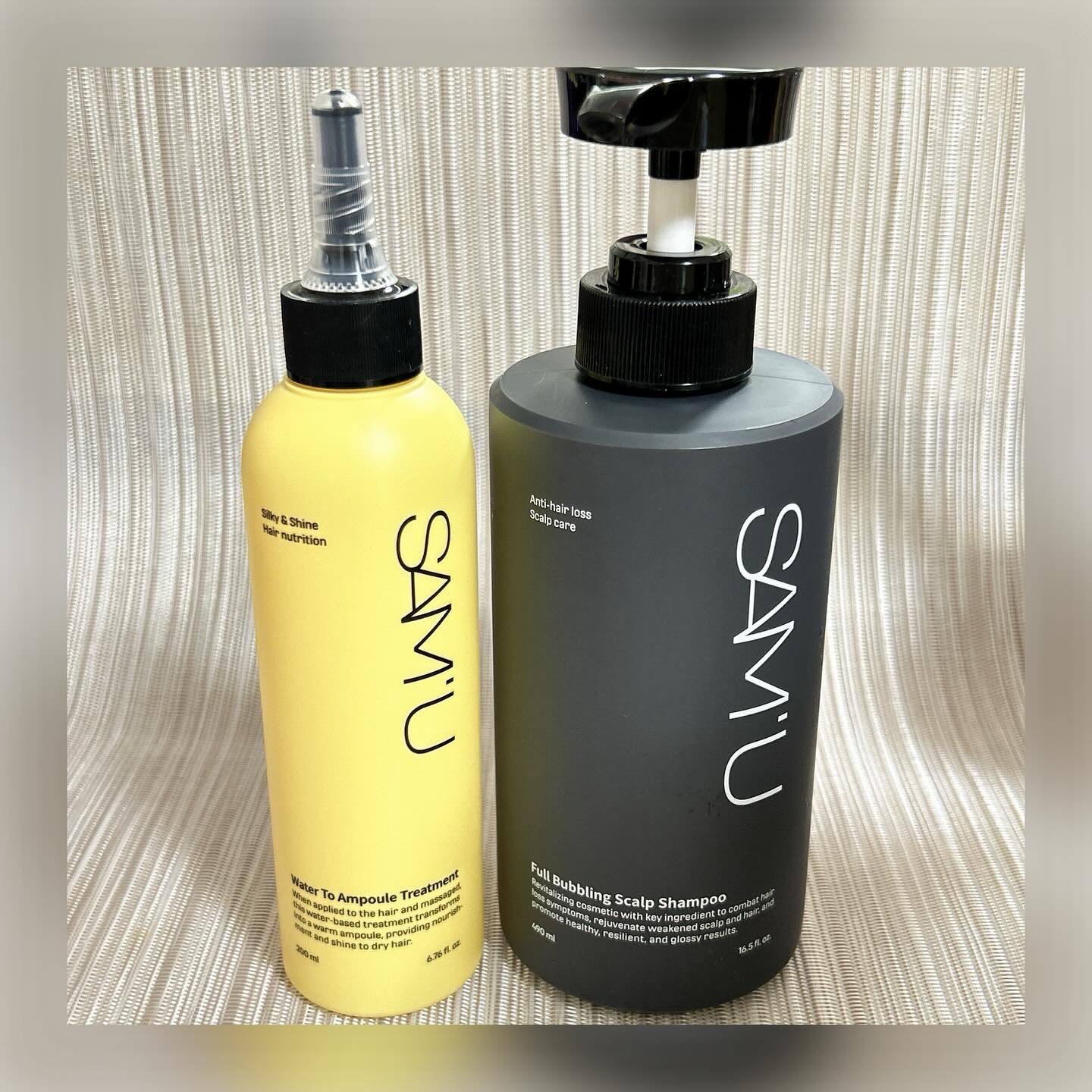 ウォータートゥーアンプルトリートメント/SAM'U/アウトバストリートメントを使ったクチコミ（2枚目）