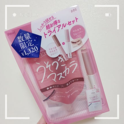 ピメル うそつきマスカラ/pdc/マスカラを使ったクチコミ(1枚目)