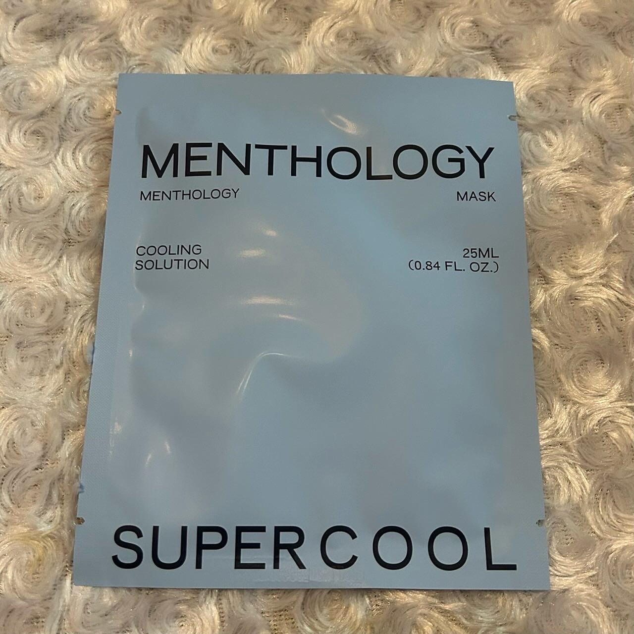 MENTHOLOGY クーリングマスクパック/menthology/シートマスク・パックを使ったクチコミ（2枚目）