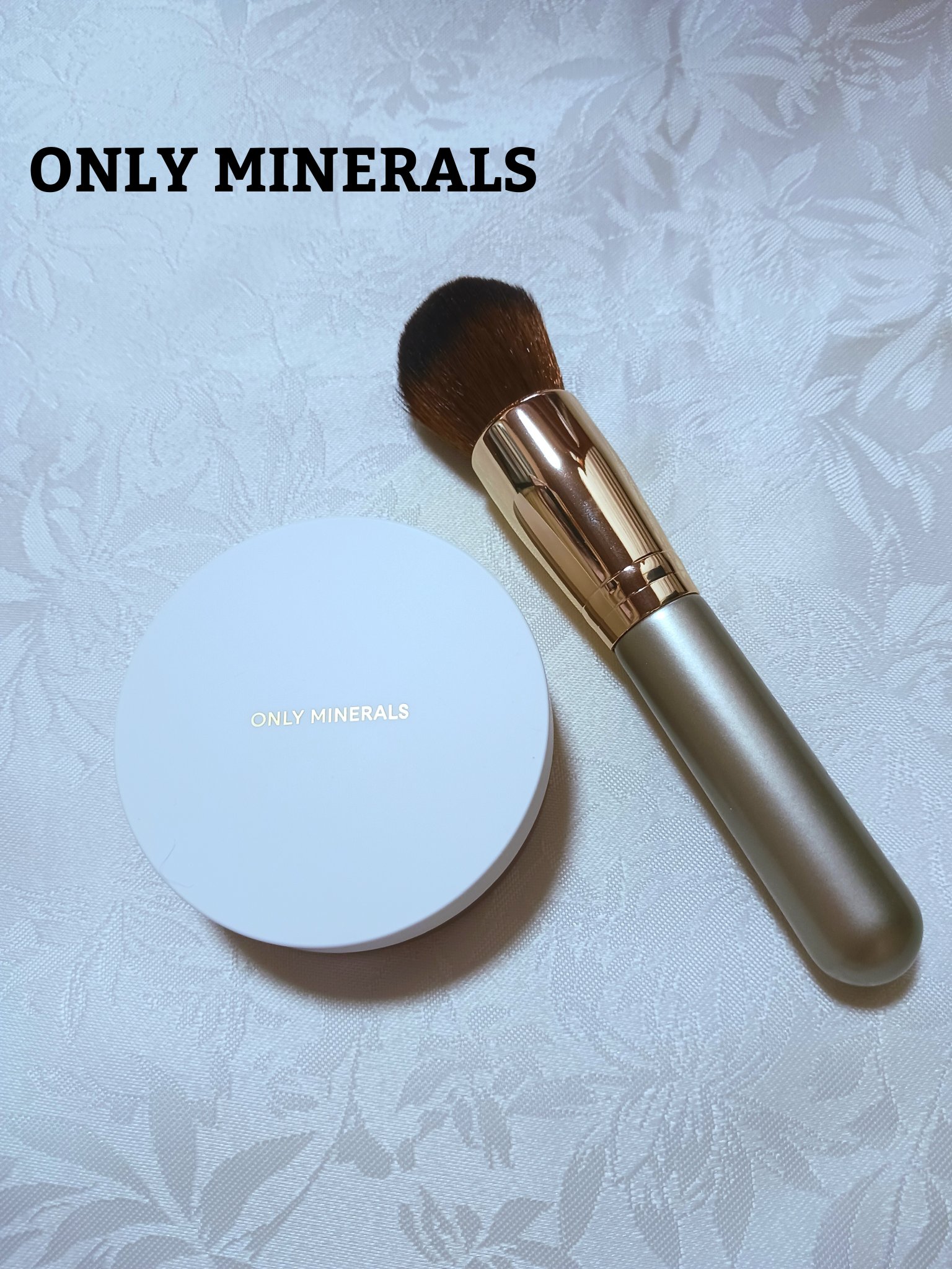 ファンデーションブラシ/ONLY MINERALS/メイクブラシを使ったクチコミ（1枚目）