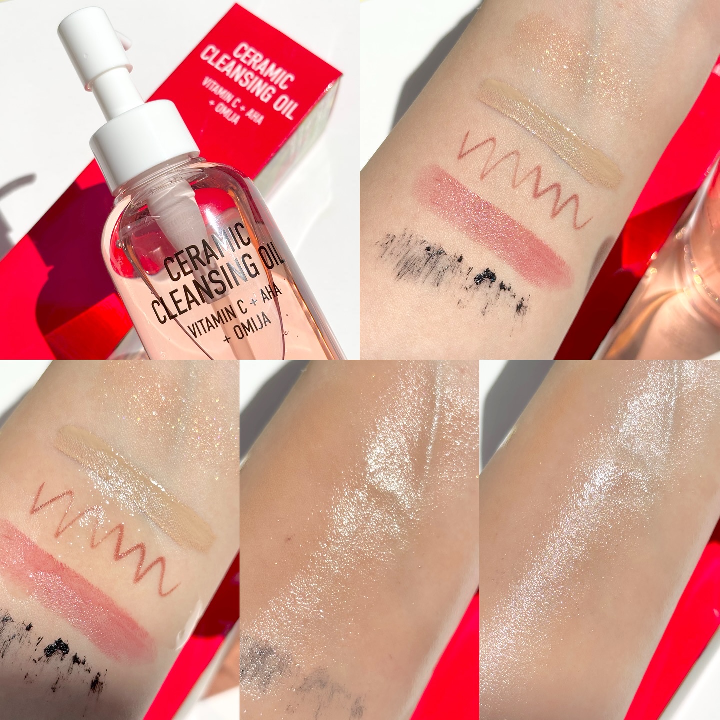 AHA オミジャ 陶器肌 クレンジング オイル/parnell/オイルクレンジングを使ったクチコミ（2枚目）