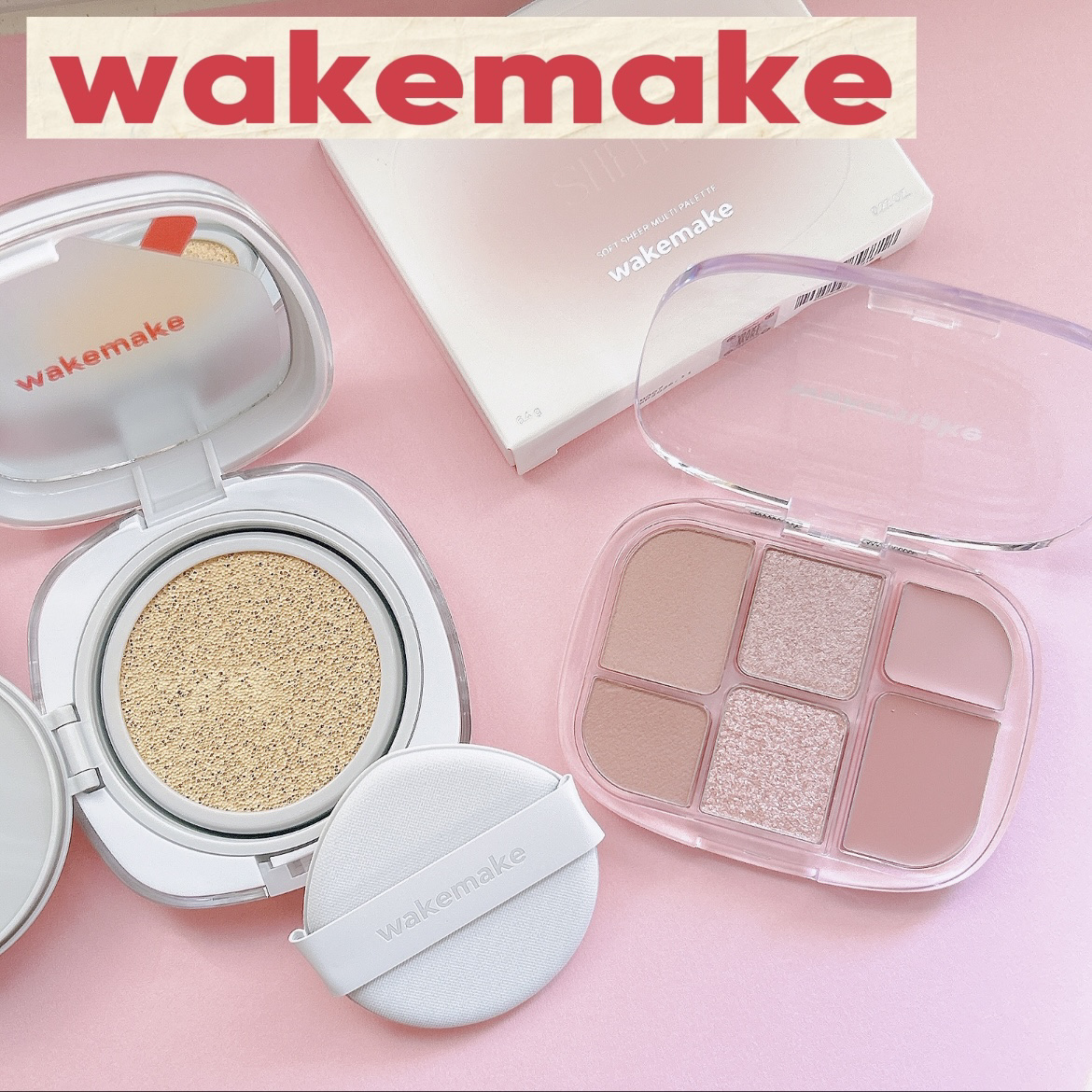 シームレスウェアクッション/wakemake/クッションファンデーションを使ったクチコミ（1枚目）