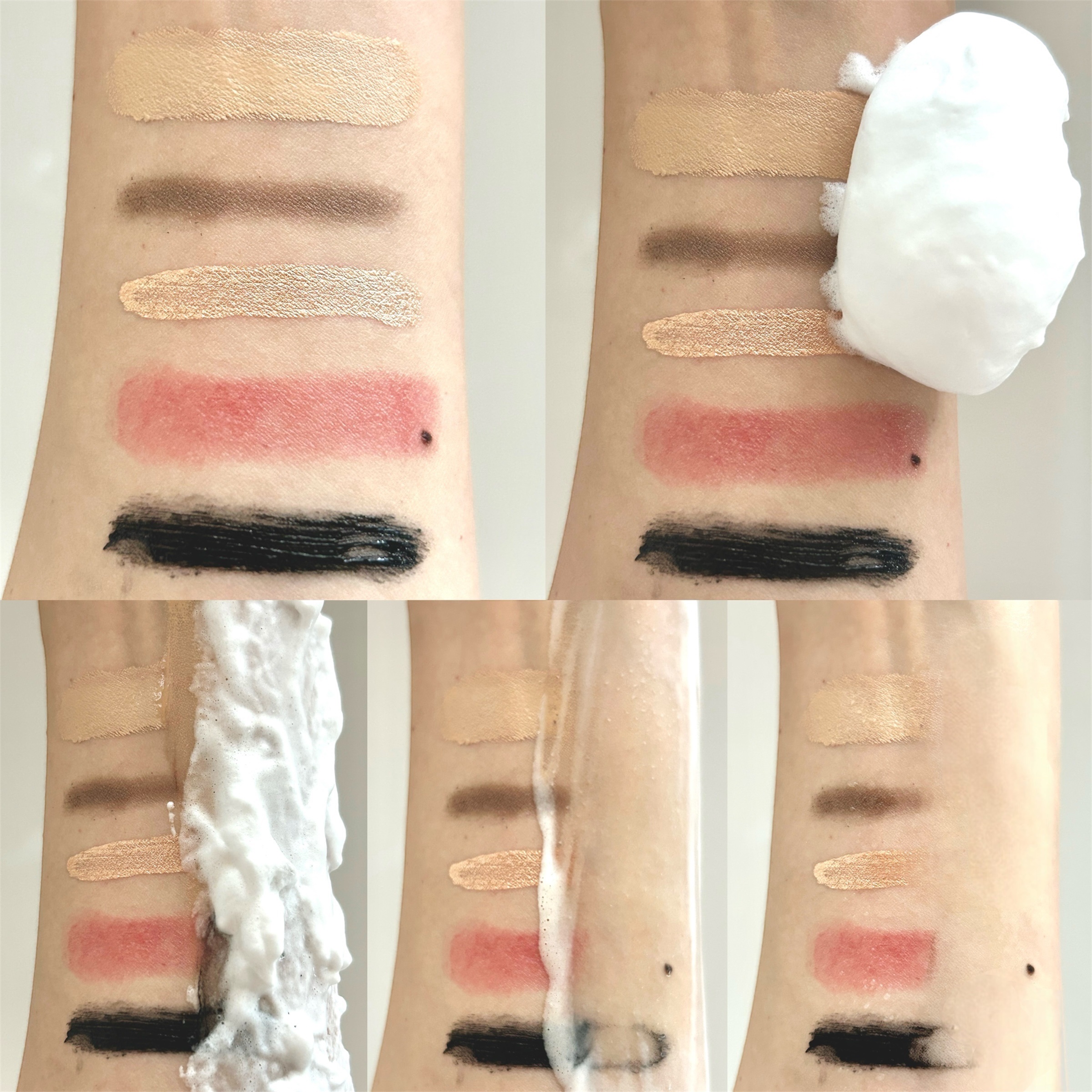 バブルクレンジング ロイヤルホワイトティー/OHIKARI/クレンジングクリームを使ったクチコミ（3枚目）