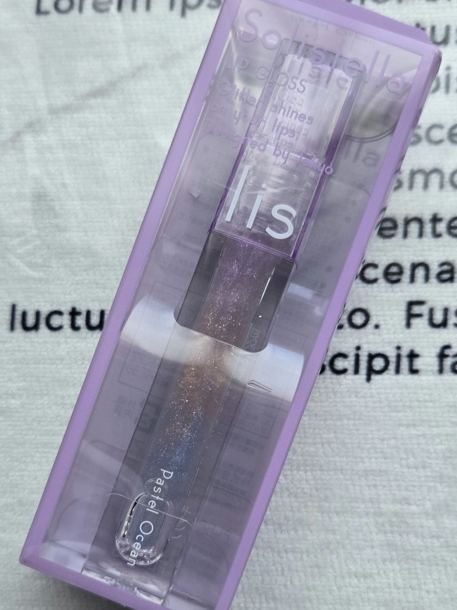 Solistella リップグロス/SHOBIDO/リップグロスを使ったクチコミ（1枚目）