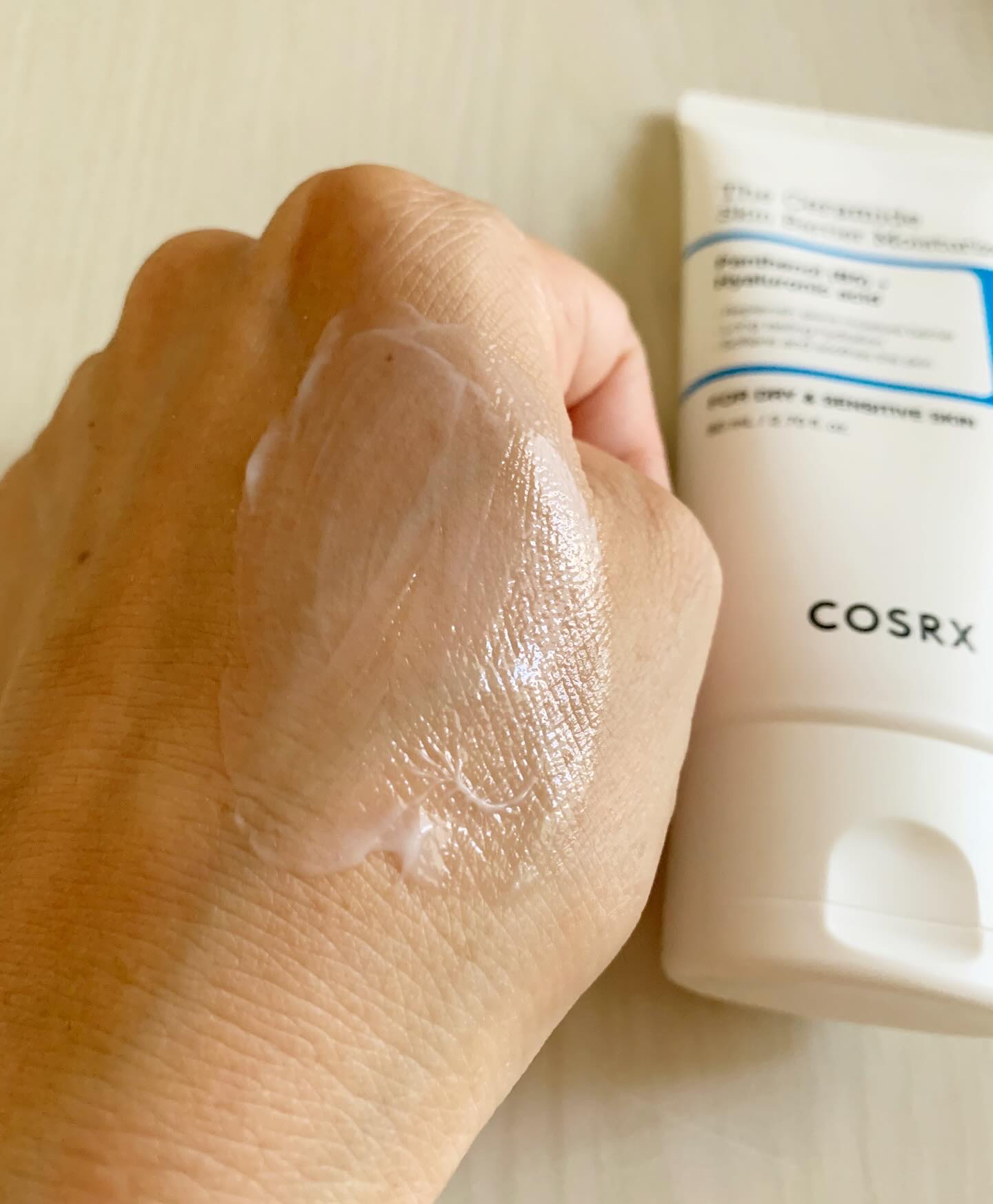 RXザ・セラミドスキンバリアモイスチャライザー/COSRX/フェイスクリームを使ったクチコミ（3枚目）