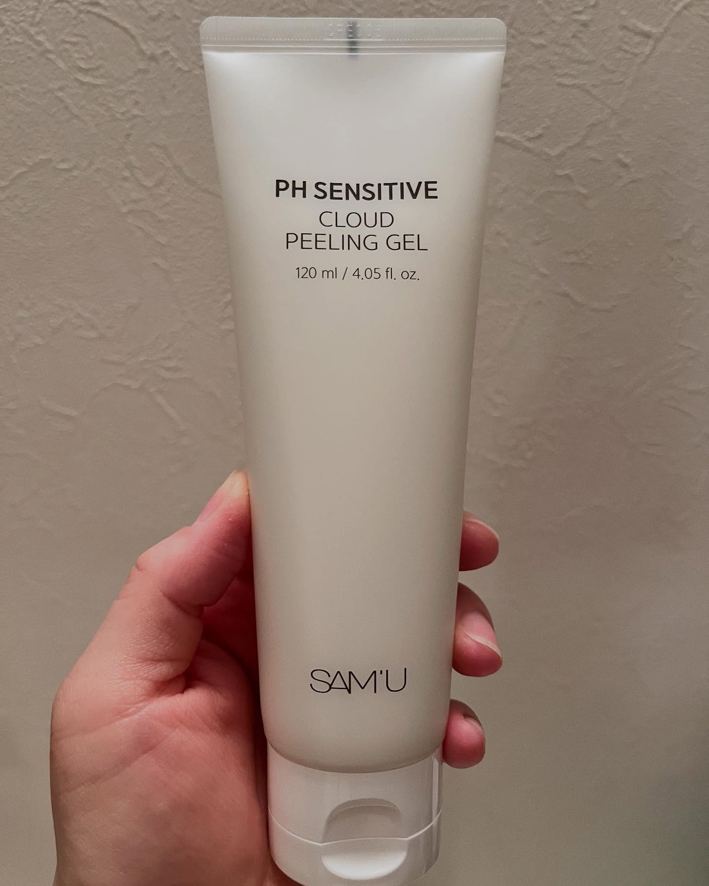 PHセンシティブクラウドピーリングジェル/SAM'U/ピーリングを使ったクチコミ（2枚目）
