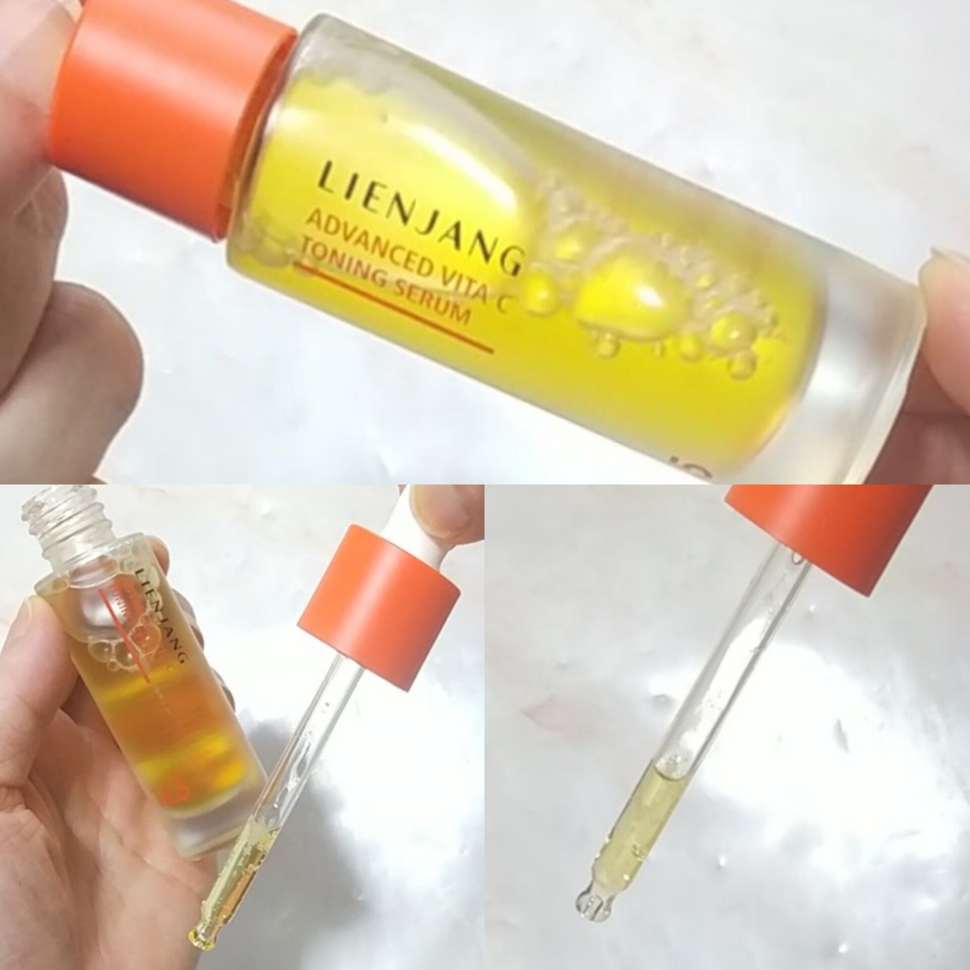 アドバンスド ビタC トーニング セラム14.5/リエンジャン/美容液を使ったクチコミ（3枚目）