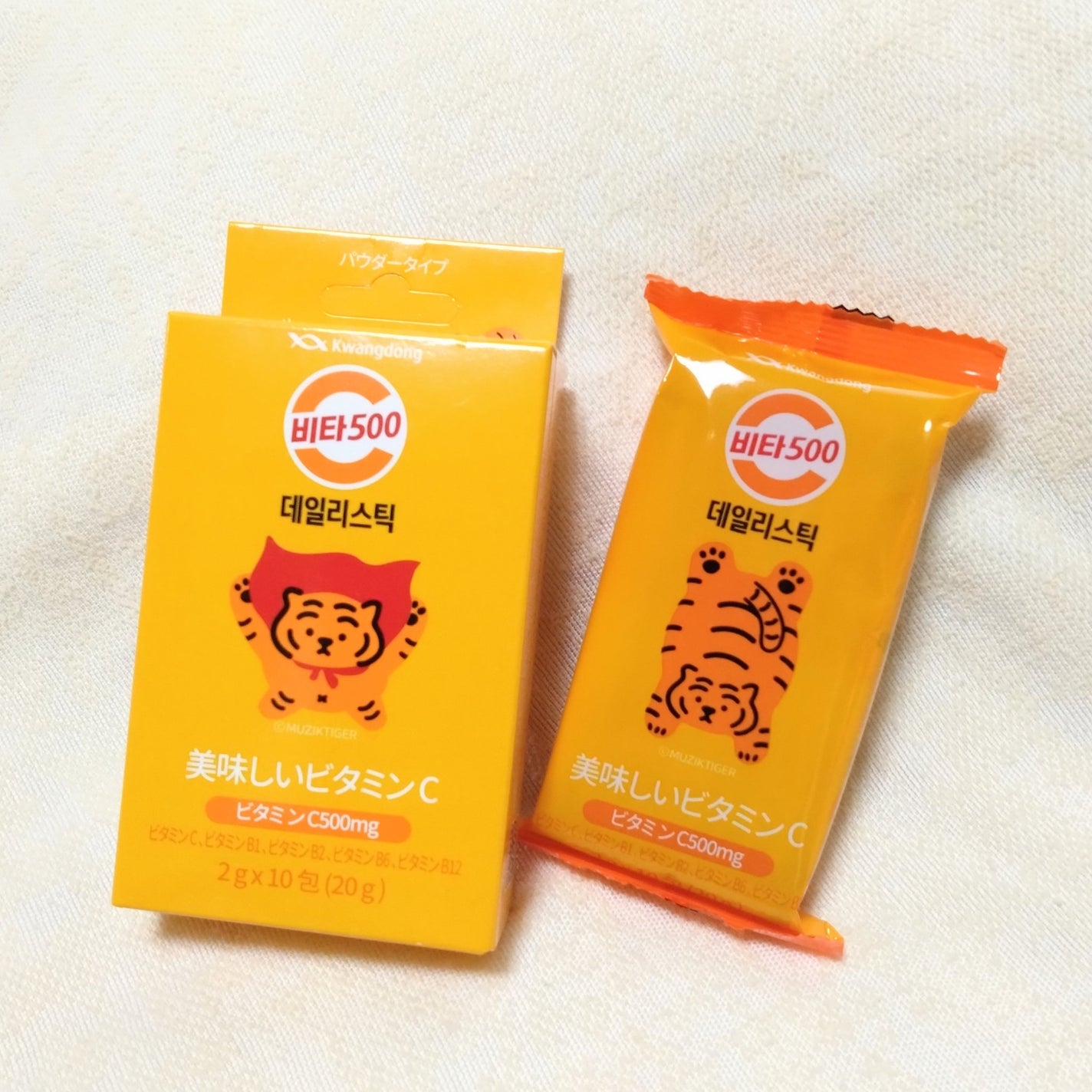 Kwangdong ビタ500デイリースティック/Kwangdong/美容サプリメントを使ったクチコミ(2枚目)