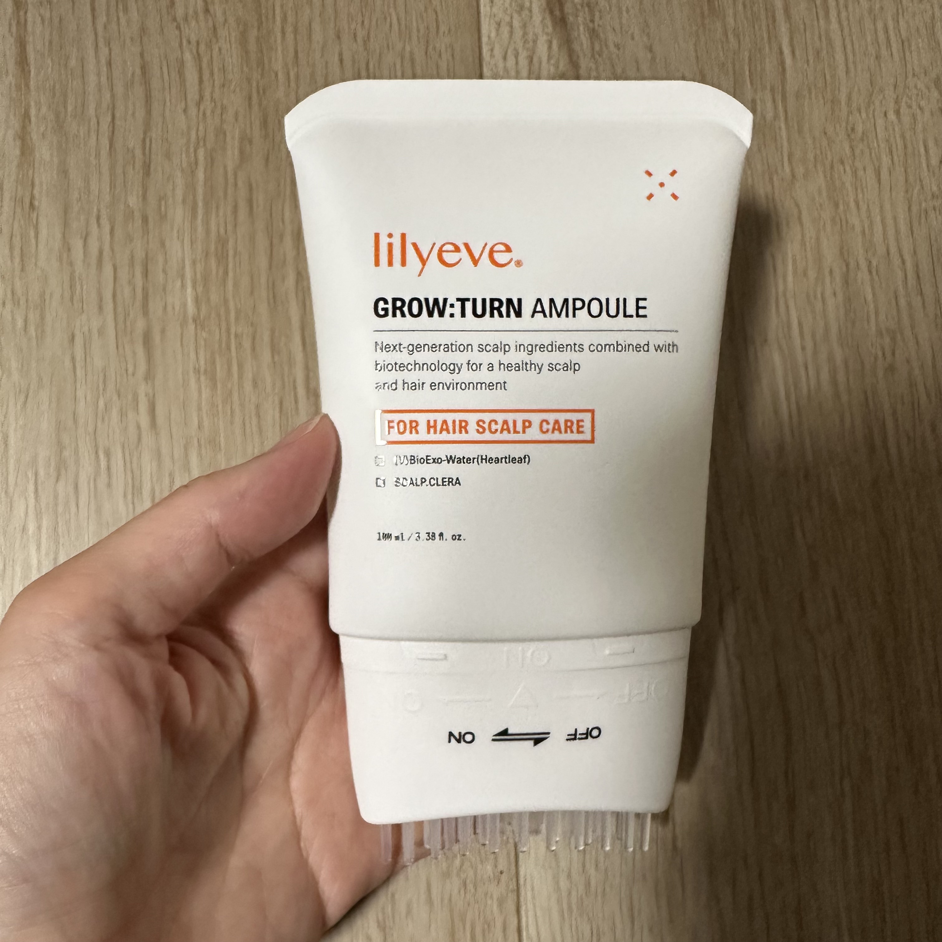 グローターンヘアアンプル/リリーイブ/頭皮ローションを使ったクチコミ（2枚目）