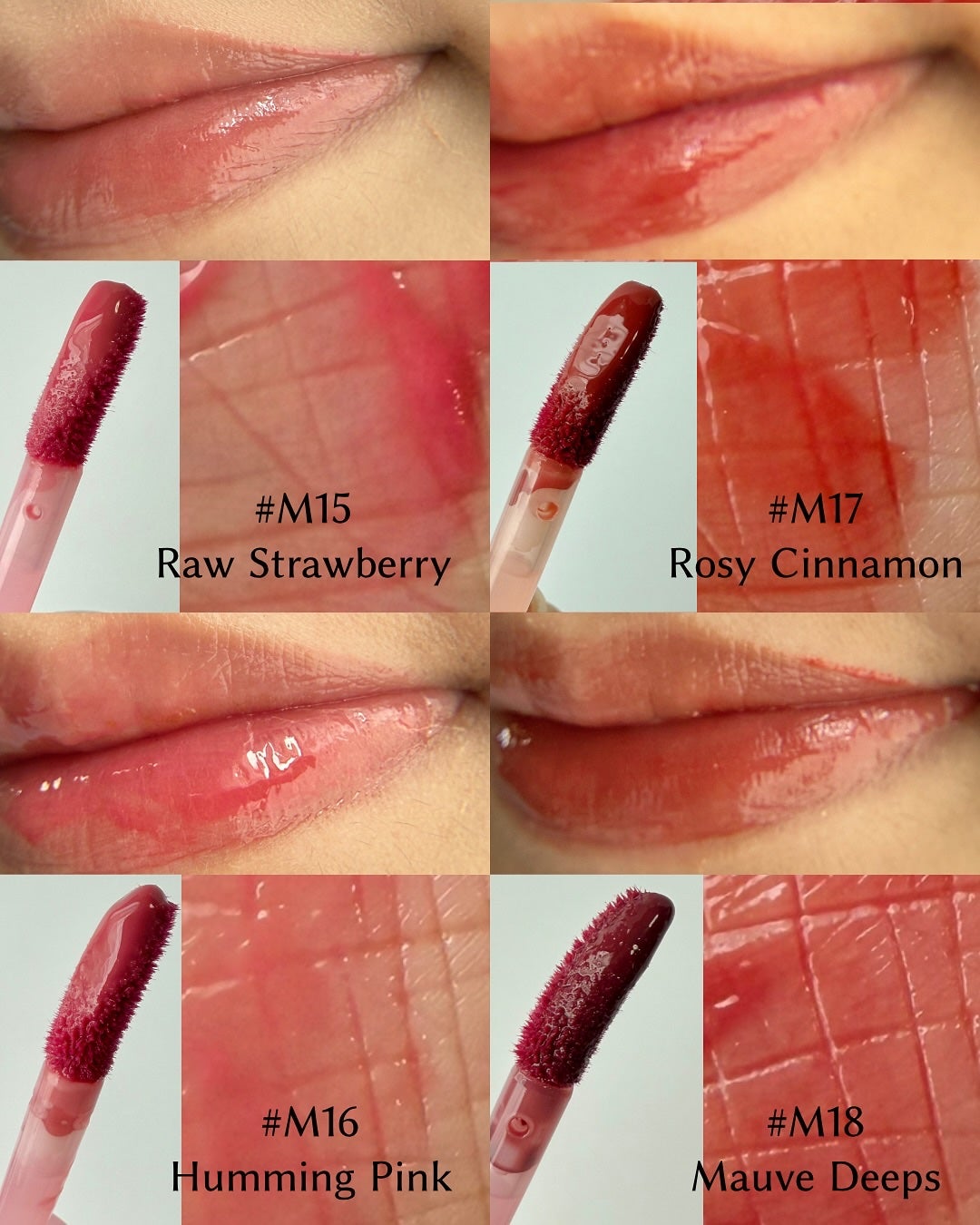 ジューシーデューイグロウティント/dasique/リップティントを使ったクチコミ(4枚目)