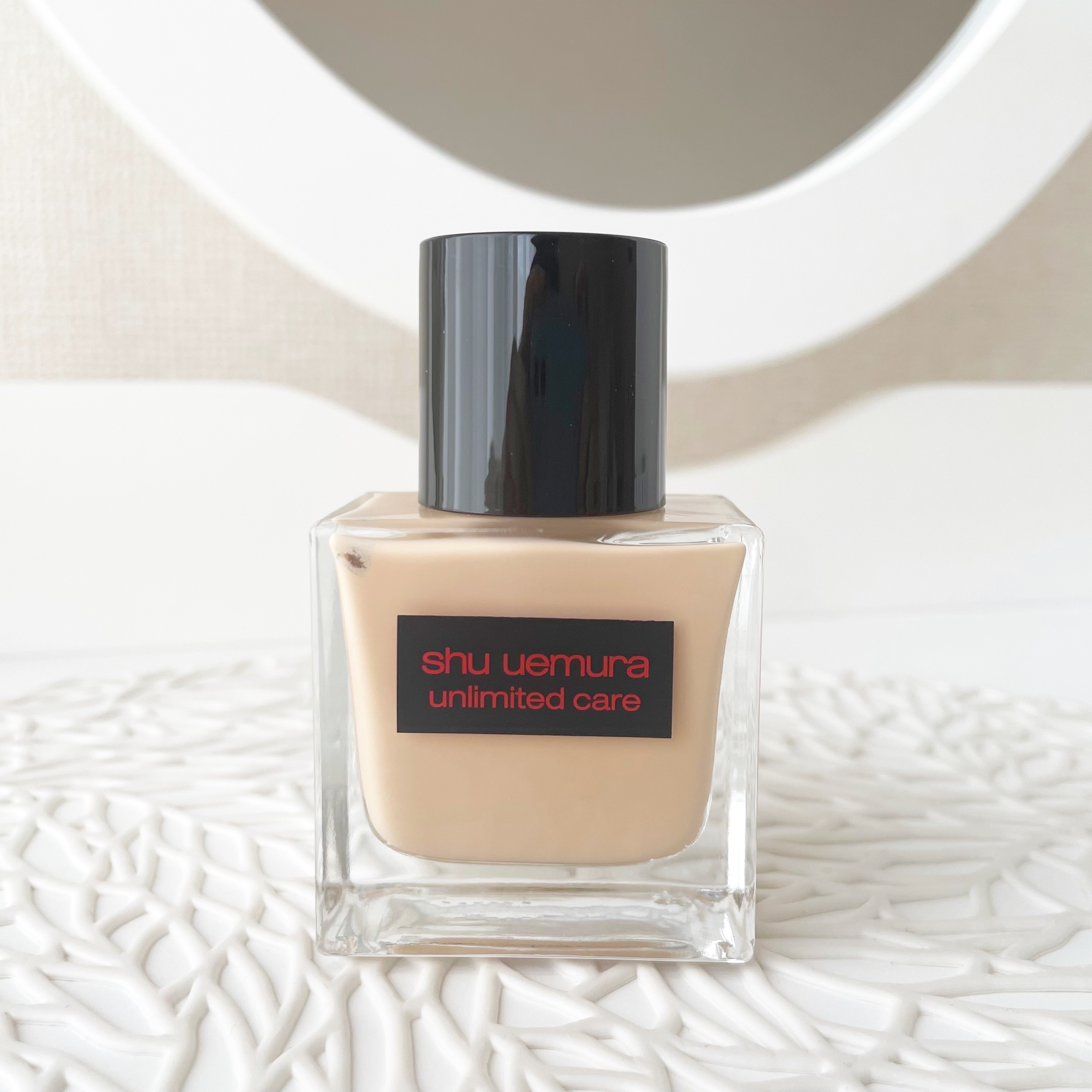 アンリミテッド ケア ツヤ セラム ファンデーション/shu uemura/リキッドファンデーションを使ったクチコミ（2枚目）