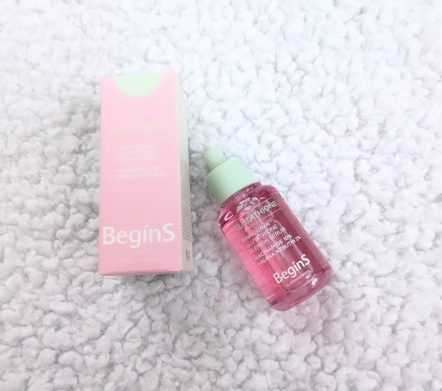 ビギンスバイジョンセンムルピンクGBセラム/BeginS by JUNGSAEMMOOL/美容液を使ったクチコミ（1枚目）