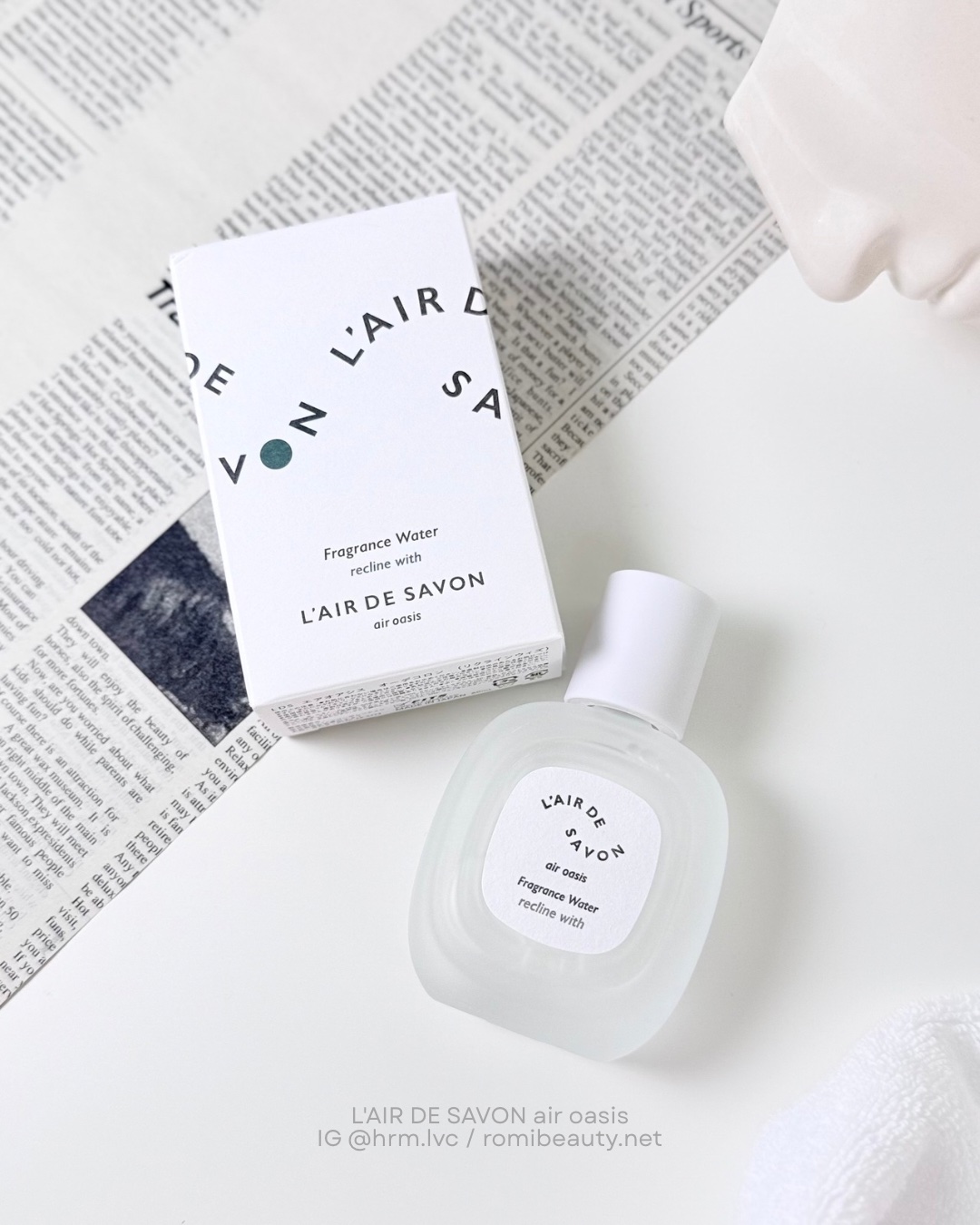 レールデュサボン エアオアシス フレグランスウォーター  リクラインウィズ/レールデュサボン/香水(その他)を使ったクチコミ（2枚目）