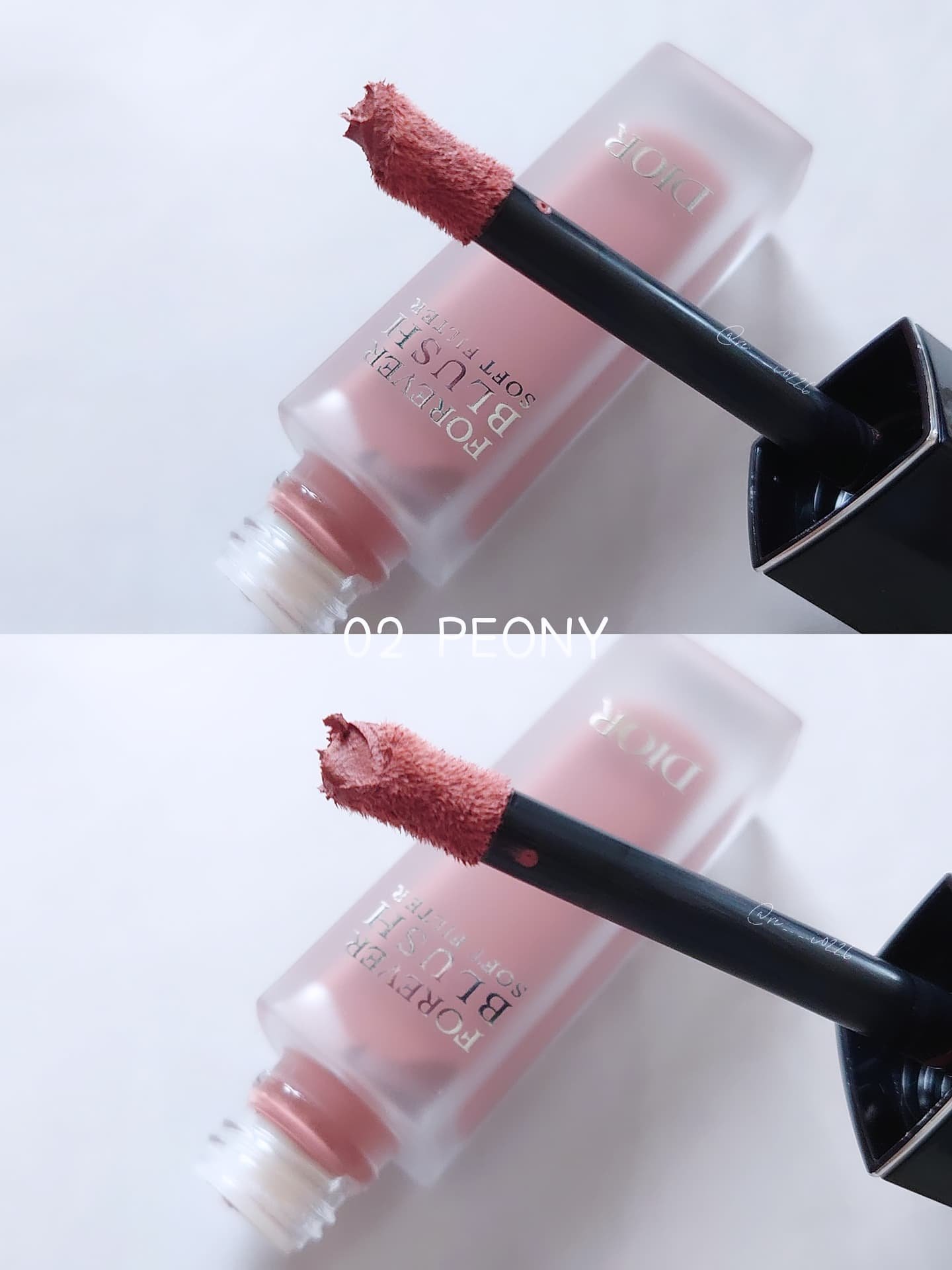 ディオールスキン フォーエヴァー ブラッシュ ソフト フィルター 02 ピオニー/Dior/チークを使ったクチコミ（2枚目）