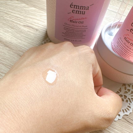 エンカンタールヘアオイル シャインフローラル&ムスク/emma emu/ヘアオイルを使ったクチコミ(5枚目)
