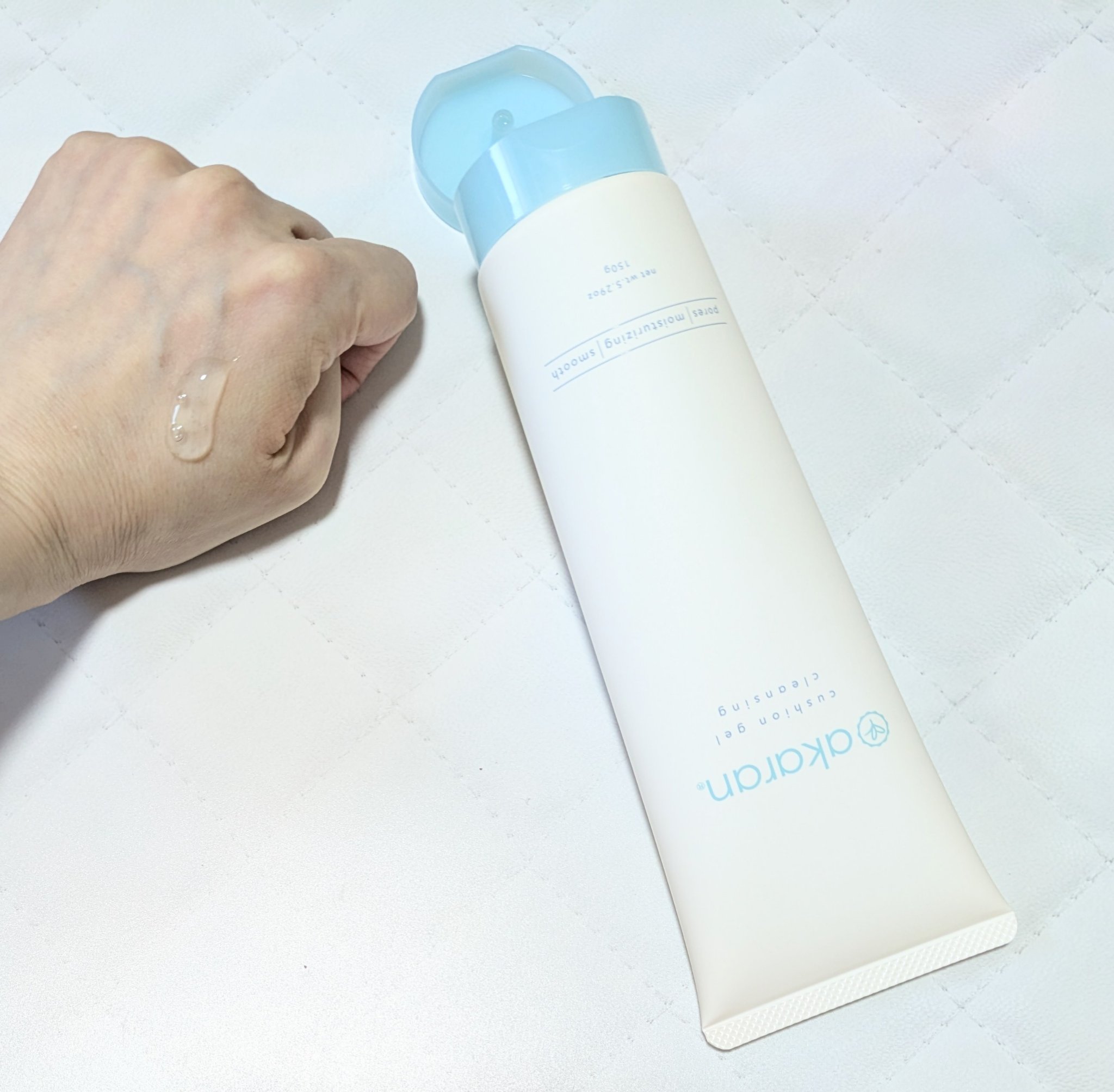 クッションジェルクレンジング/アカラン/クレンジングジェルを使ったクチコミ（2枚目）