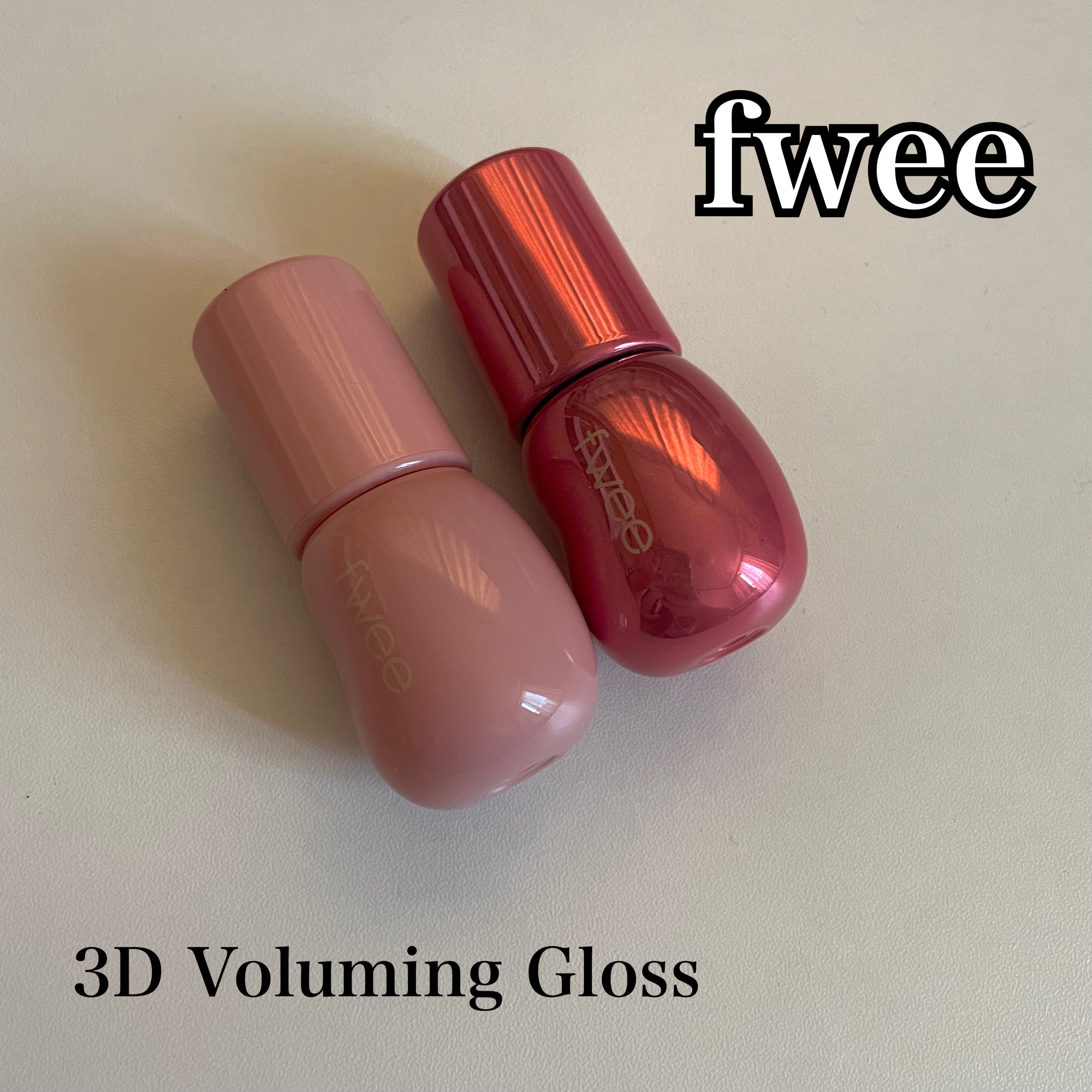 フィー 3Dボリューミンググロス/fwee/リップグロスを使ったクチコミ（1枚目）