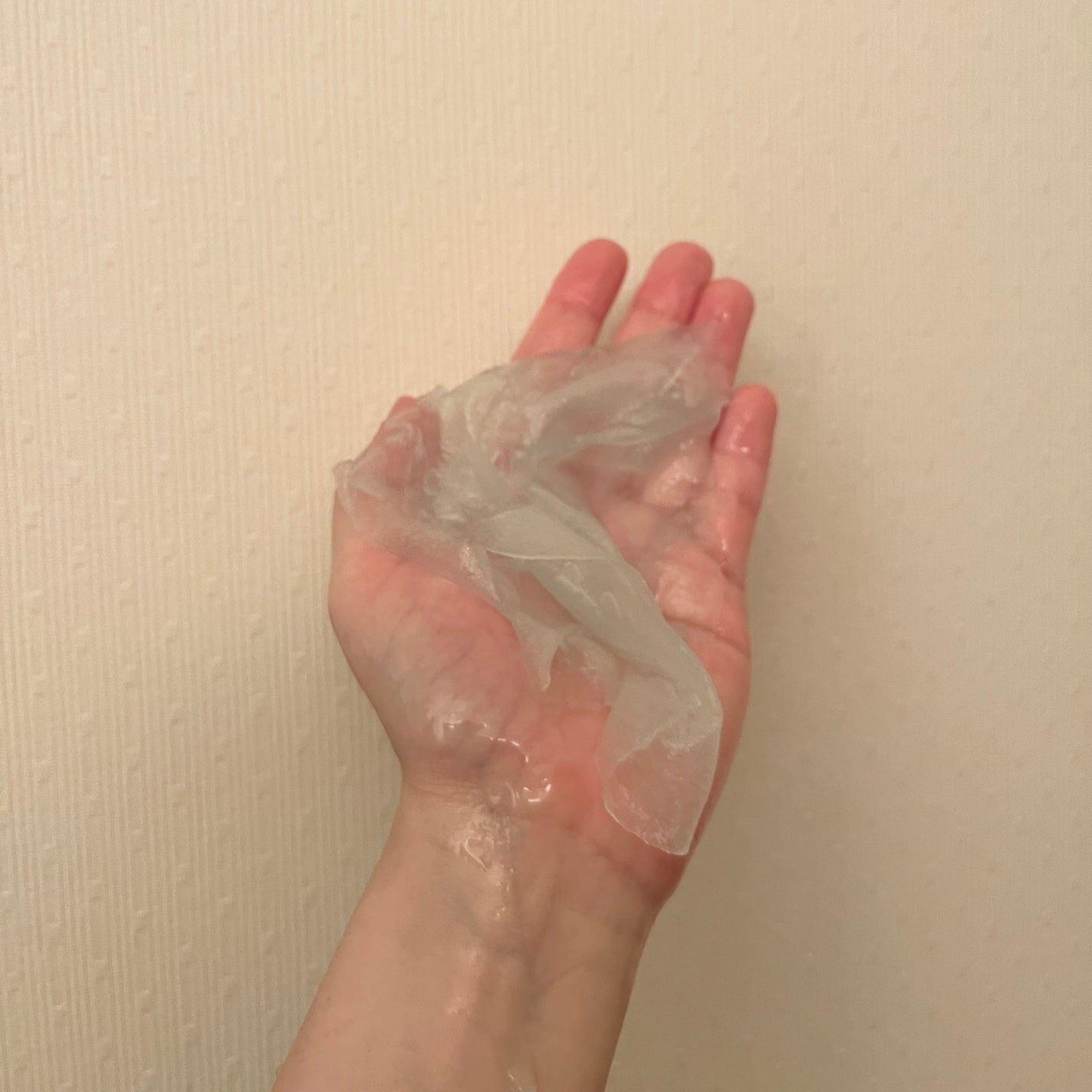 ナンバーズイン 1番 ヒアルロニックパントテン酸ガーゼマスク/numbuzin/シートマスク・パックを使ったクチコミ(2枚目)