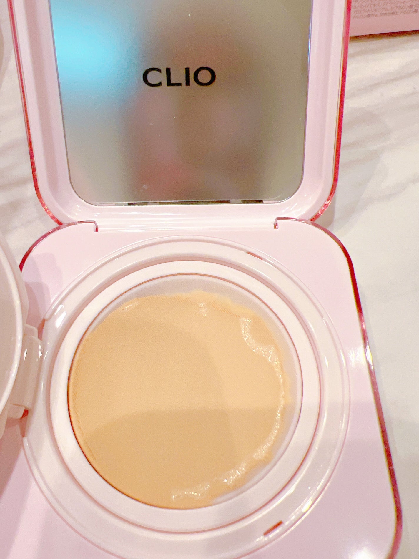 キルカバー メッシュ グロウ エッセンシャル クッション/CLIO/クッションファンデーションを使ったクチコミ(4枚目)