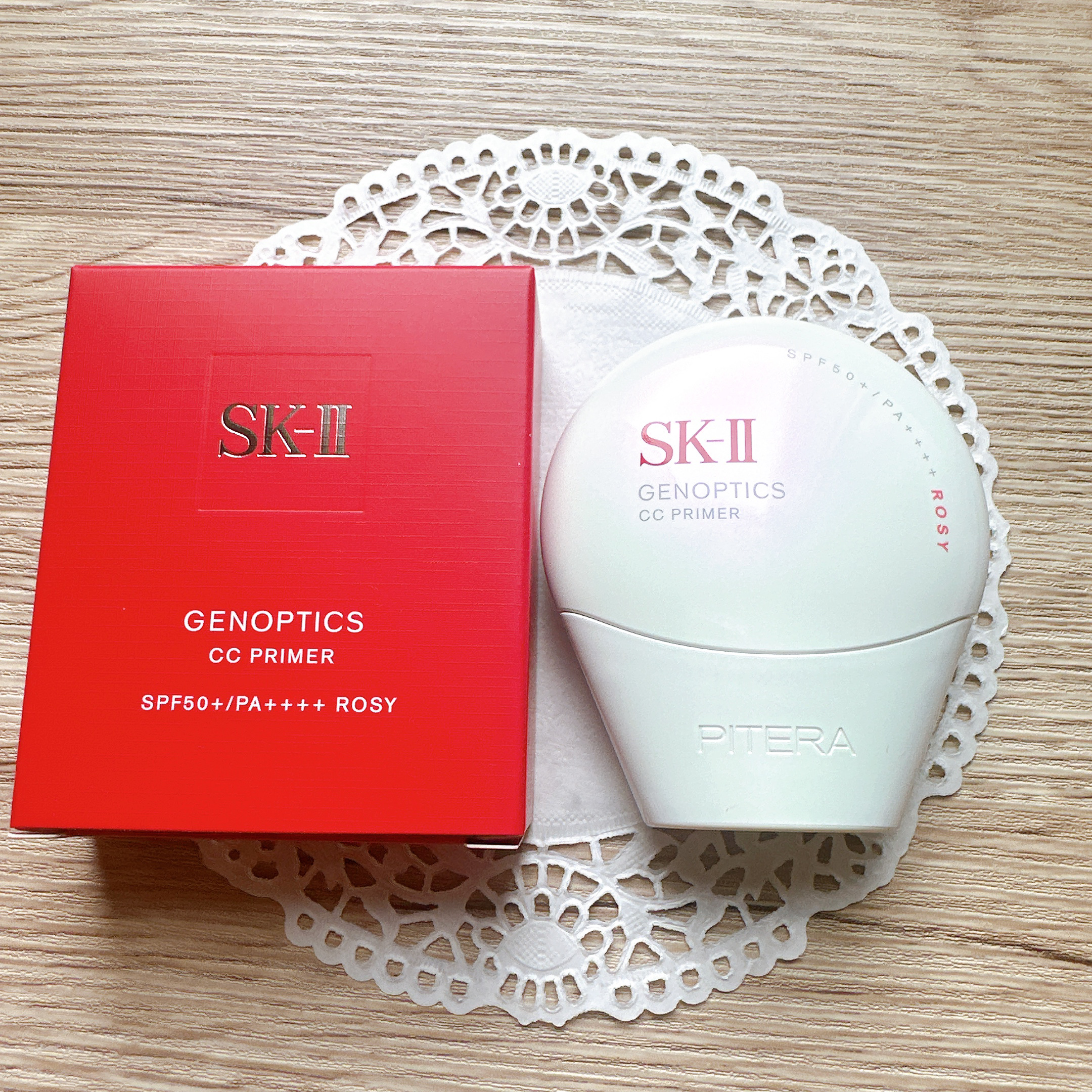 SK-II ジェノプティクス CC プライマー ロージー ピンク / SK-II
