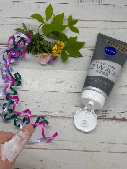 ニベア2WAY美容洗顔/ニベア/洗顔フォームを使ったクチコミ(3枚目)