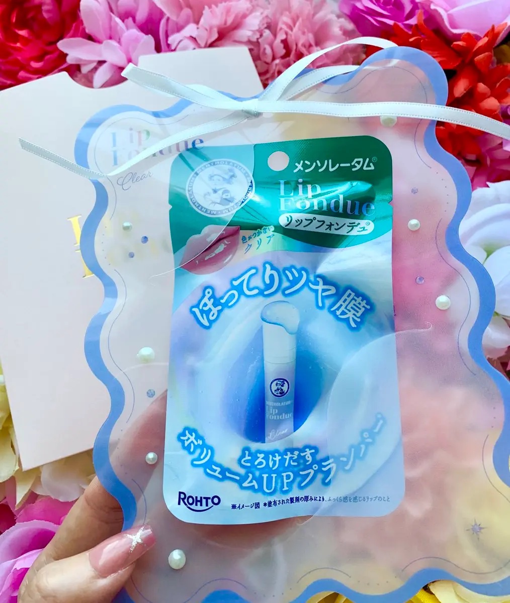 リップフォンデュ/メンソレータム/リップバームを使ったクチコミ（3枚目）