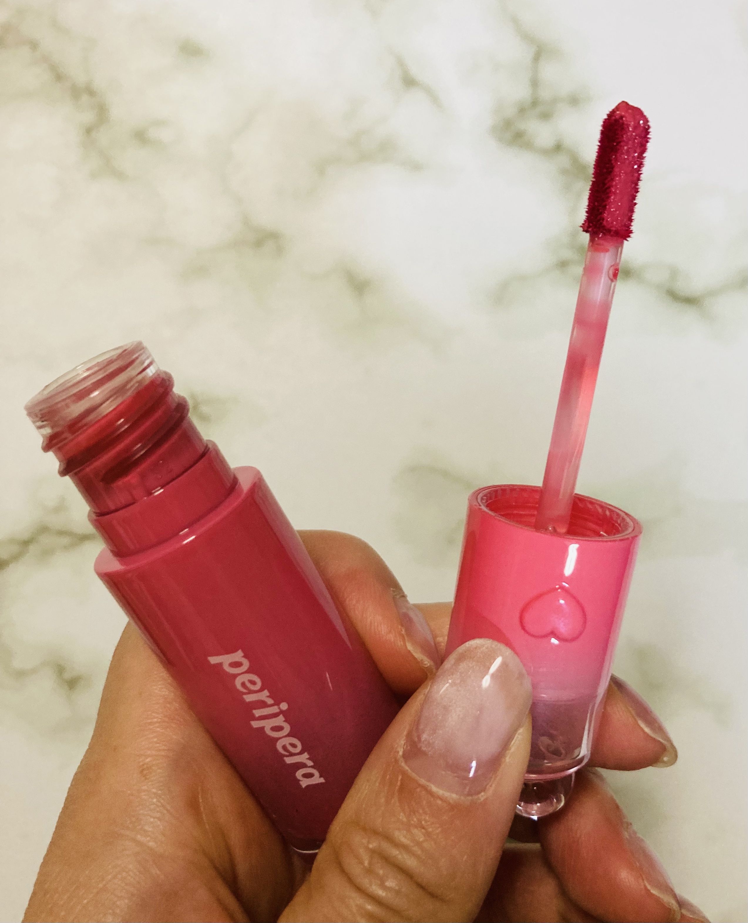 ペリペラ インク ムード グロイ ティント/PERIPERA/リップティントを使ったクチコミ（2枚目）