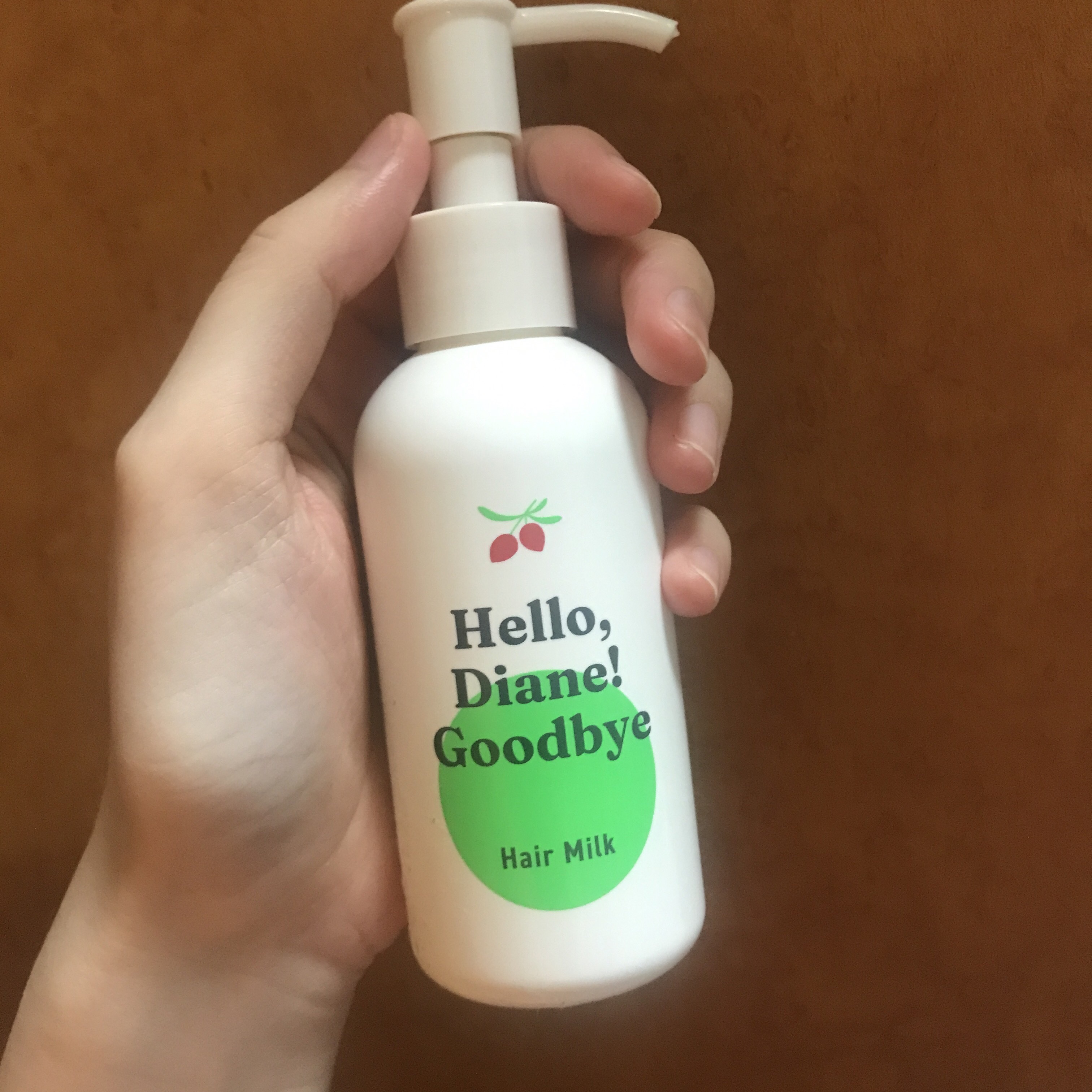 ハローダイアン グッバイ ダメージ補修ヘアミルク/ダイアン/ヘアミルクを使ったクチコミ（1枚目）