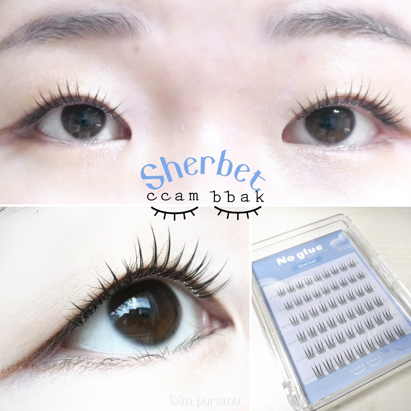 ノーグルーラッシュ/CCAM BBAK/つけまつげを使ったクチコミ（2枚目）