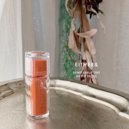 Dewy Syrup Tint/EITHER&/口紅を使ったクチコミ(1枚目)