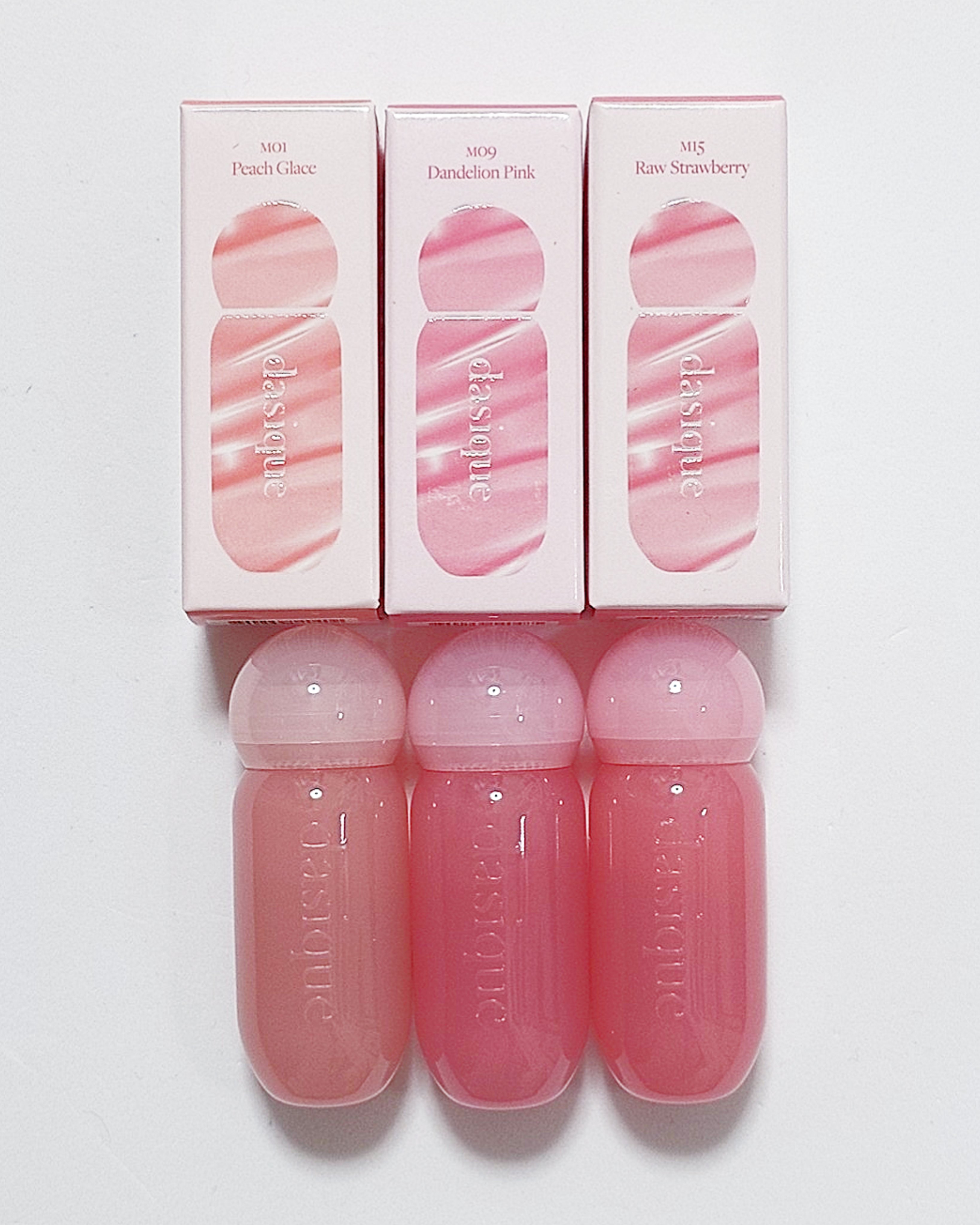 ジューシーデューイグロウティント 09 ダンデリオンピンク(ミニ) /dasique/リップティントを使ったクチコミ（1枚目）