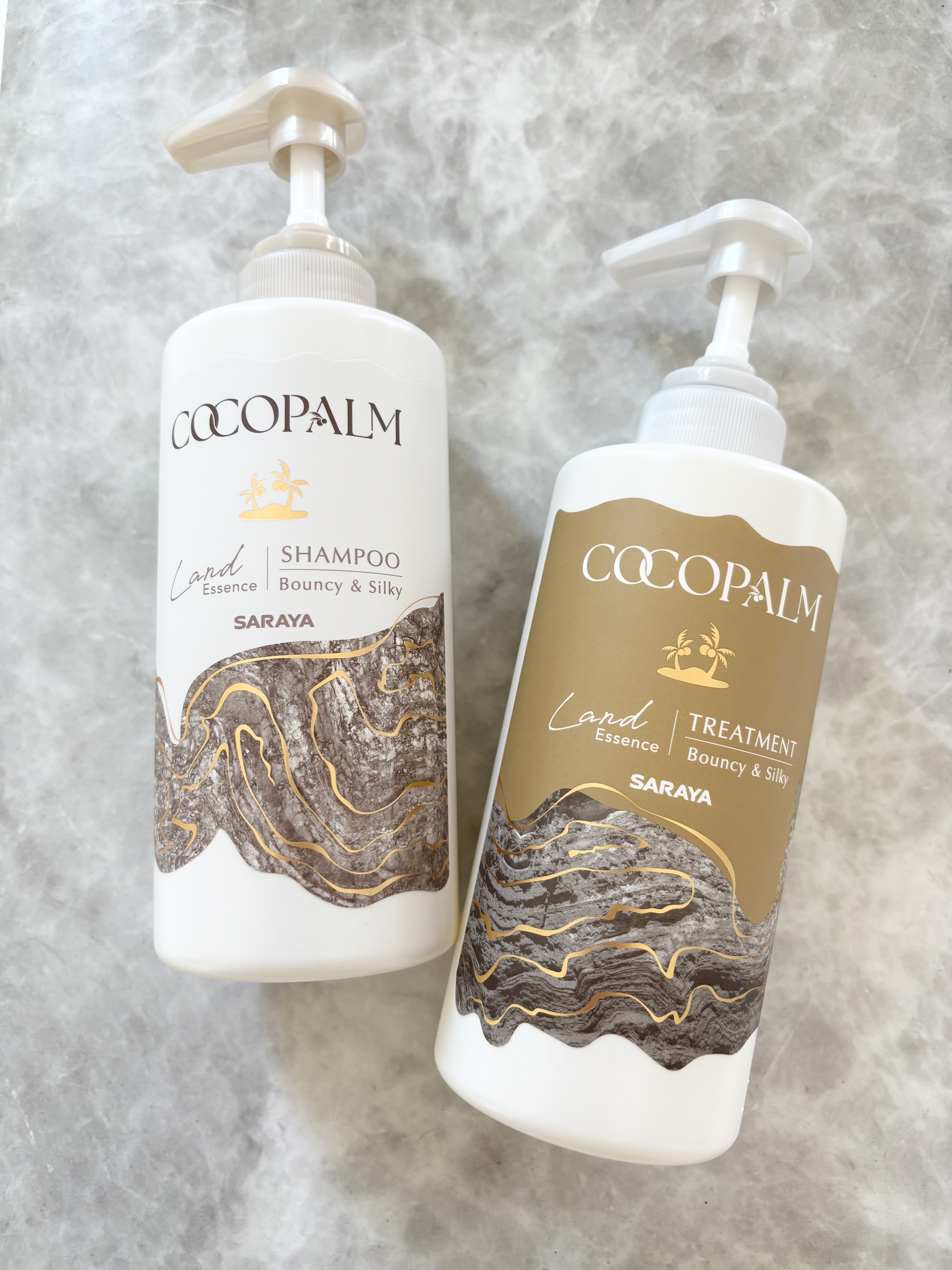 ココパーム ランドエッセンス 
シャンプー・トリートメント

地肌にやさしいアミノ酸系＋自然の香り
ノンシリコンだけど指通りなめらかで、髪がふわっとまとまります

・髪のボリュームを出したい人
・頭皮がベタつきやすい人
・香りにも癒されたい