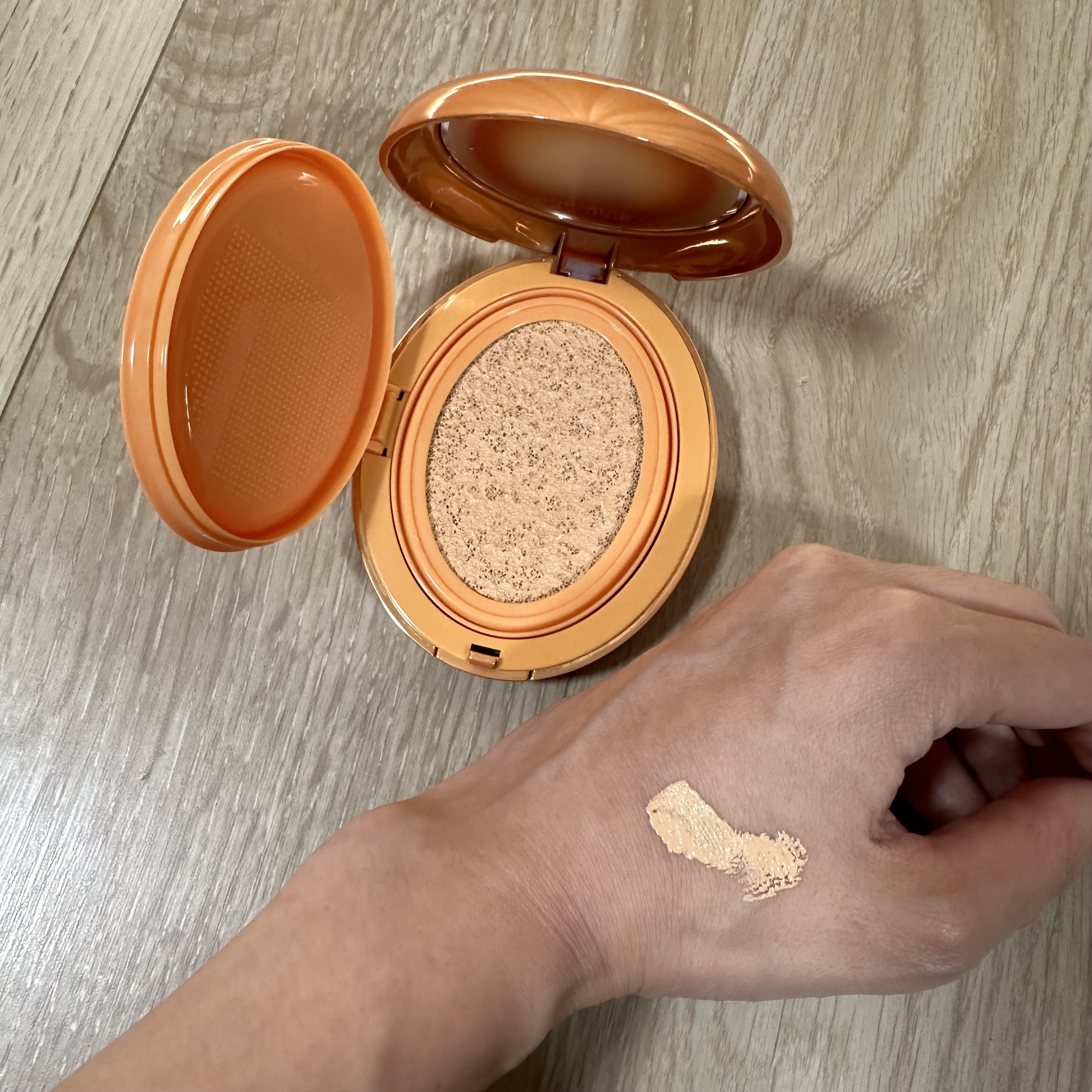 マスクフィット エーアイフィルタークッション 21N/TIRTIR(ティルティル)/クッションファンデーションを使ったクチコミ（3枚目）