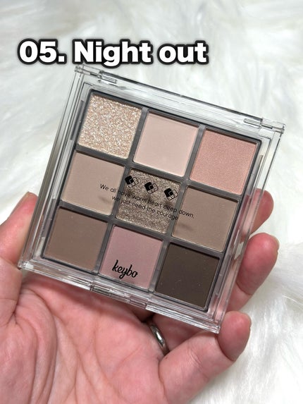 KEYBO FALL IN LOVE SHADOW PALETTE/keybo/アイシャドウパレットを使ったクチコミ(9枚目)