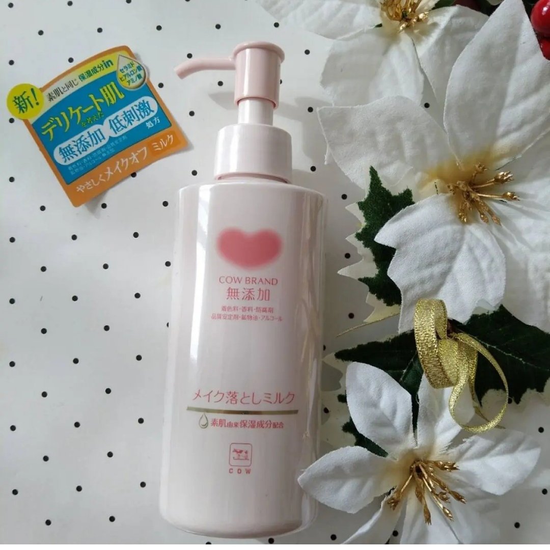 メイク落としミルク 詰替用 130ml/カウブランド無添加/ミルククレンジングを使ったクチコミ（1枚目）